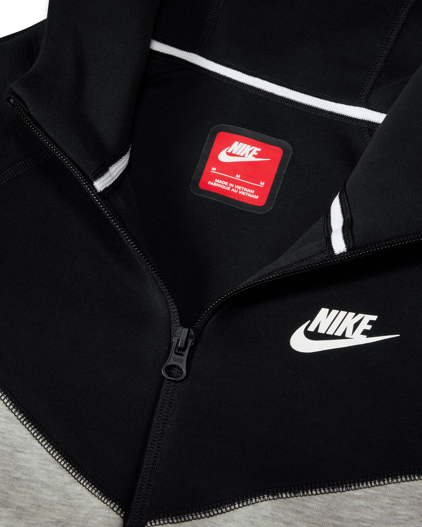 Felpa NIKE TECH FLEECE JR - Nero - 4 | Cisalfa Sport