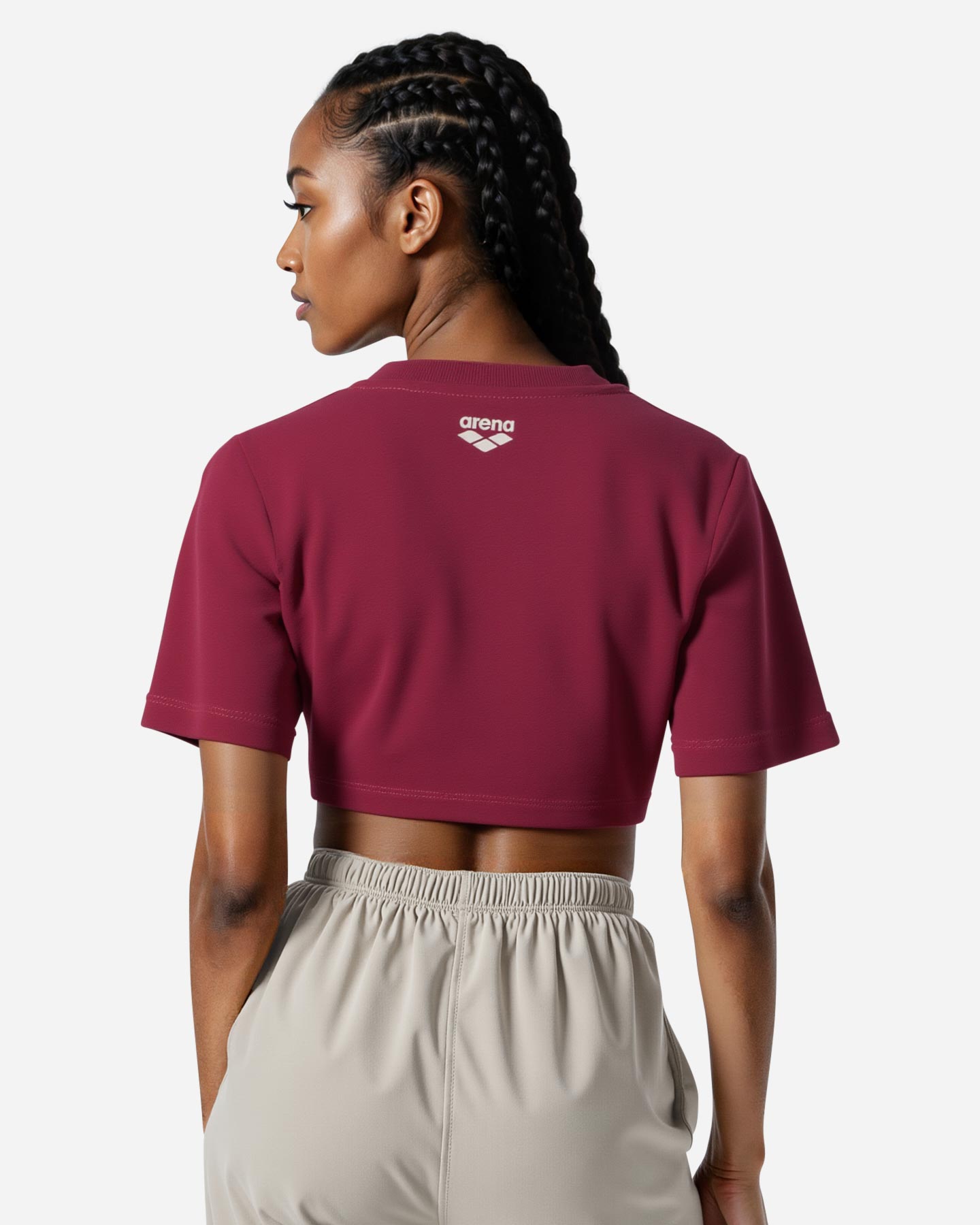 T-shirt ARENA ATHLETIC ESSENTIAL W - Rosso - 4 | Cisalfa Sport