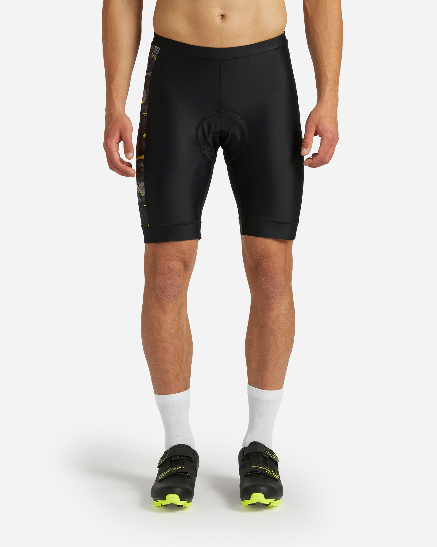Short ciclismo CARNIELLI TECH ALL OVER PRINTED M - Nero - 0 | Cisalfa Sport