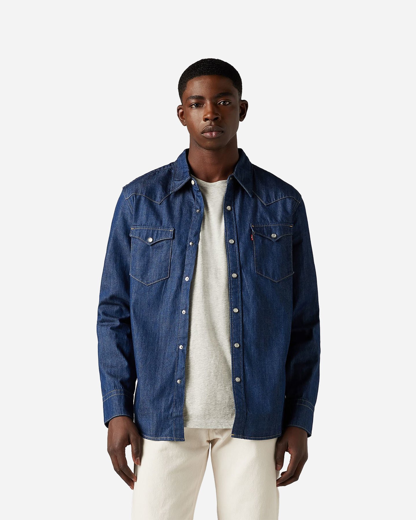 Camicia LEVI'S DENIM M - Blu - 4 | Cisalfa Sport