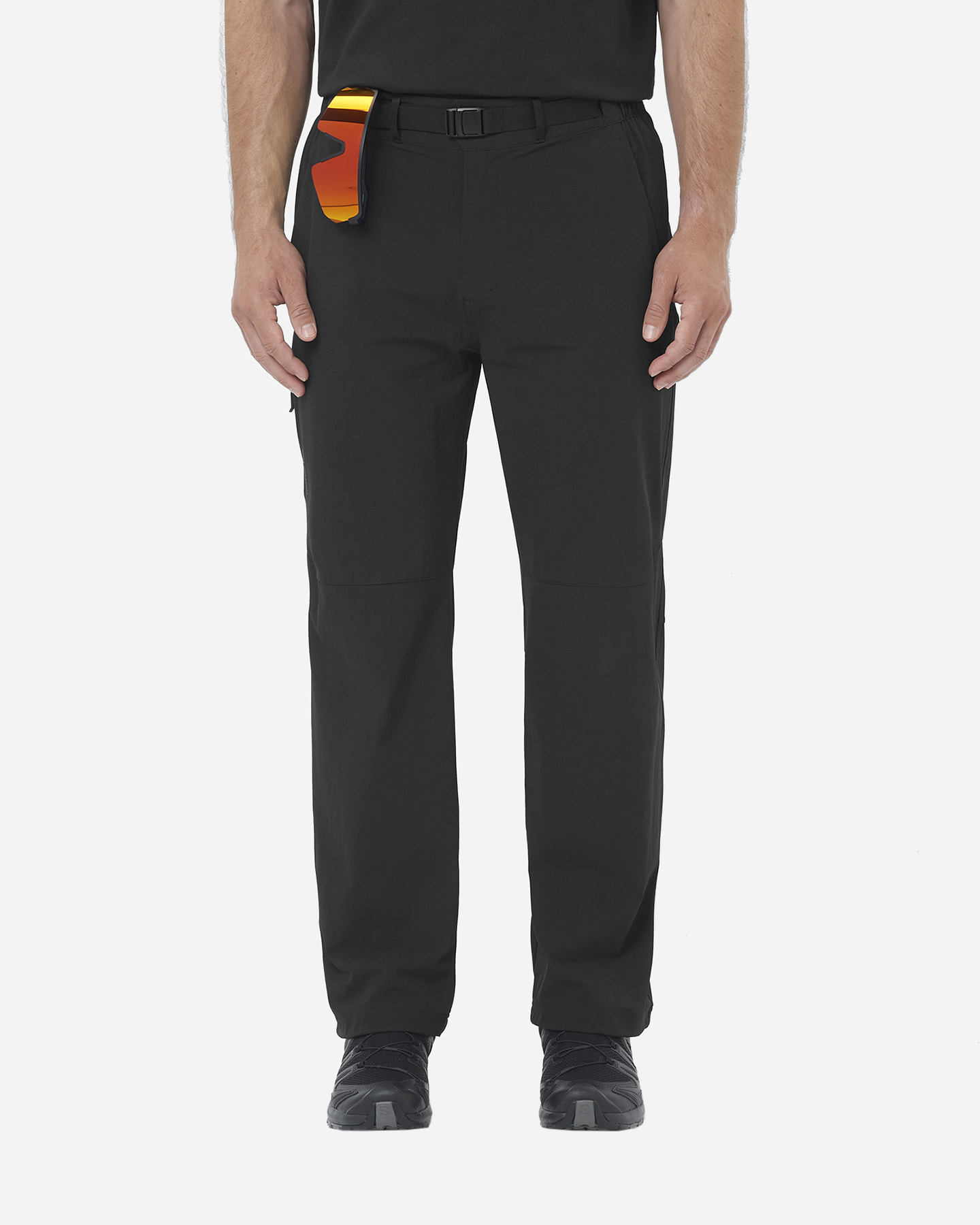 Pantalone outdoor SALOMON WAYFARER 2.0 M - Nero - 2 | Cisalfa Sport