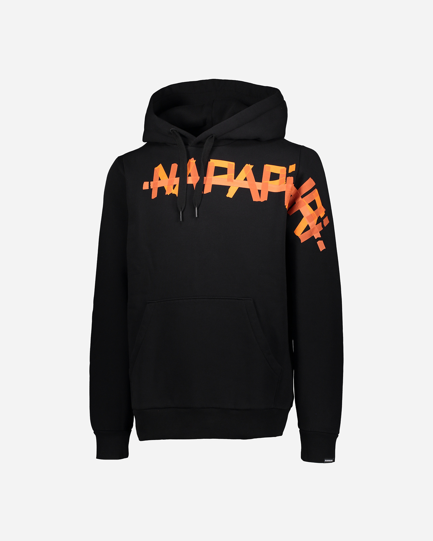 felpa nike nera e arancione