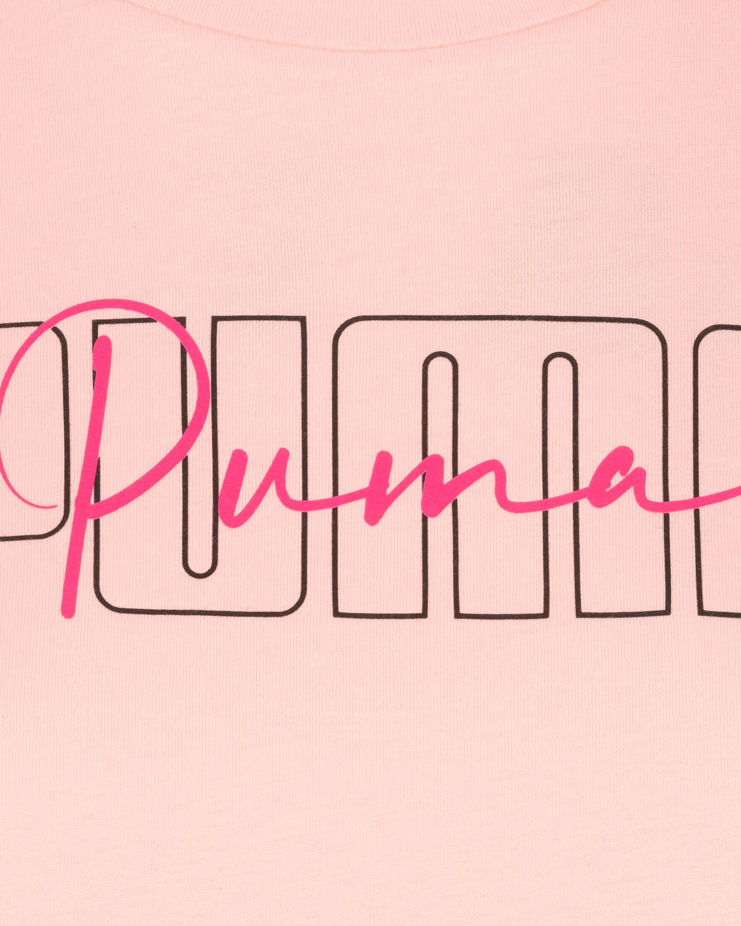 T-shirt PUMA BIG LOGO W - Rosa - 2 | Cisalfa Sport