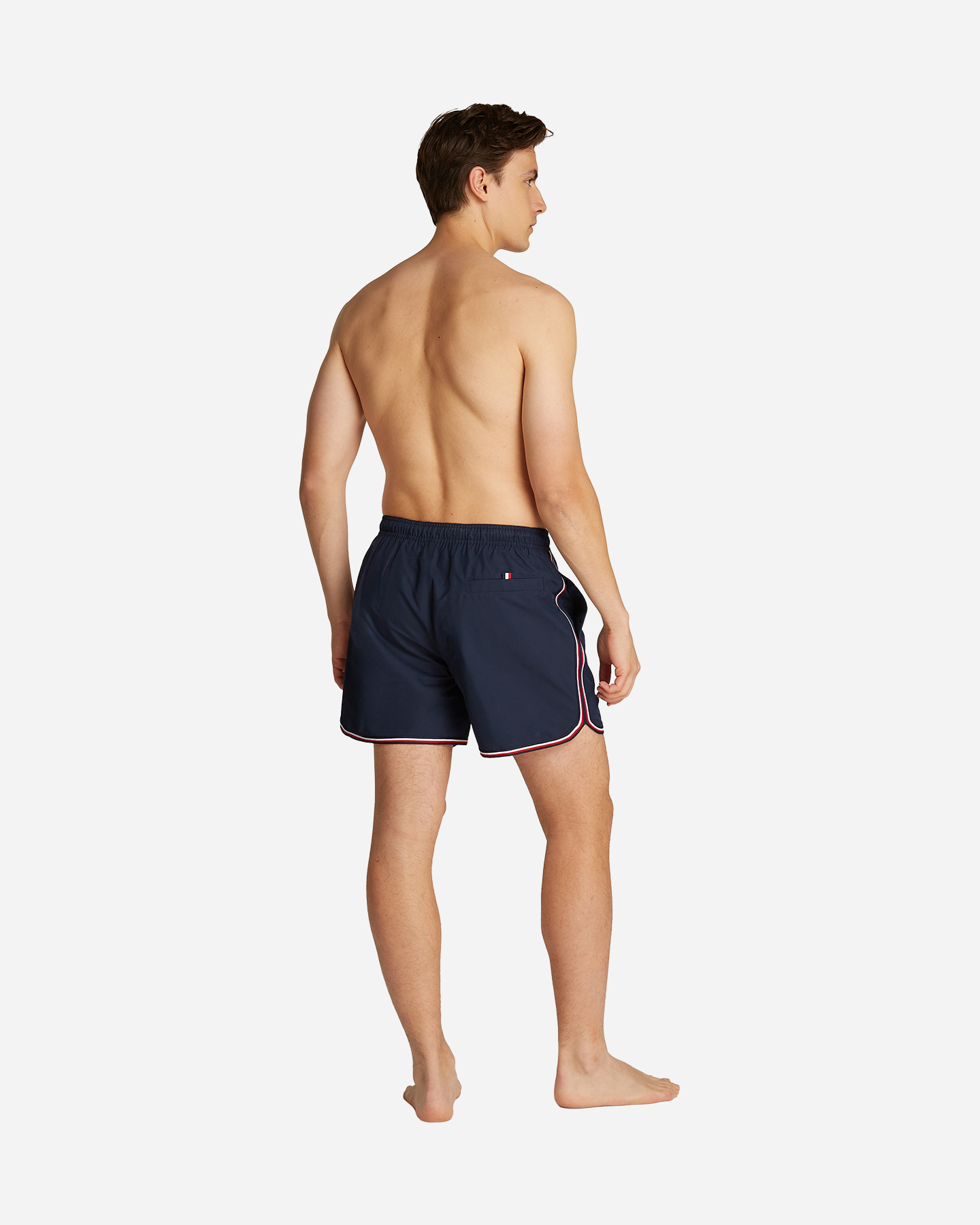 Boxer mare TOMMY HILFIGER BOXER BORDATO DOPPIA BANDA M - Blu - 3 | Cisalfa Sport