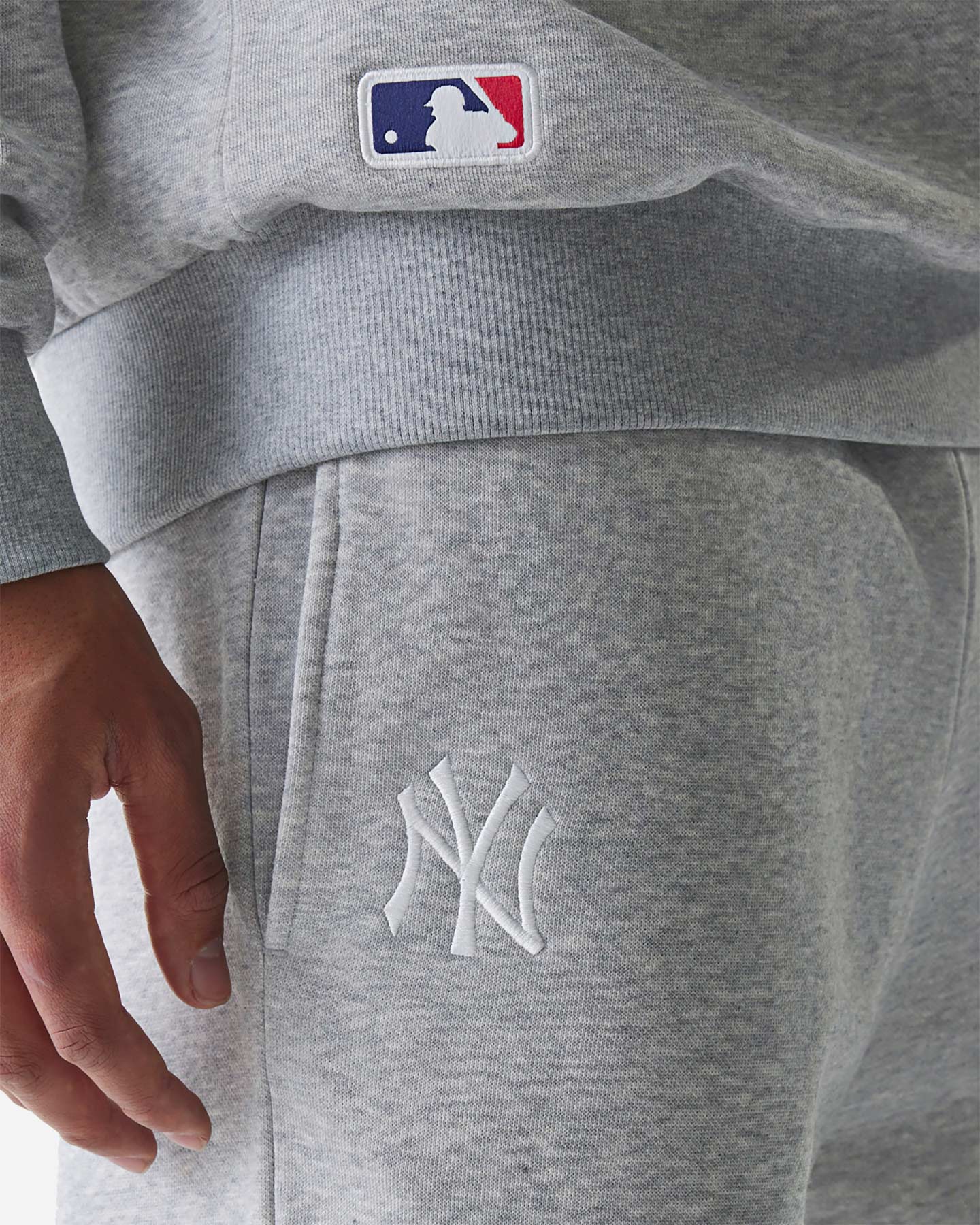 Pantalone NEW ERA MLB ESSENTIAL NEW YORK YANKEES M - Grigio - 4 | Cisalfa Sport