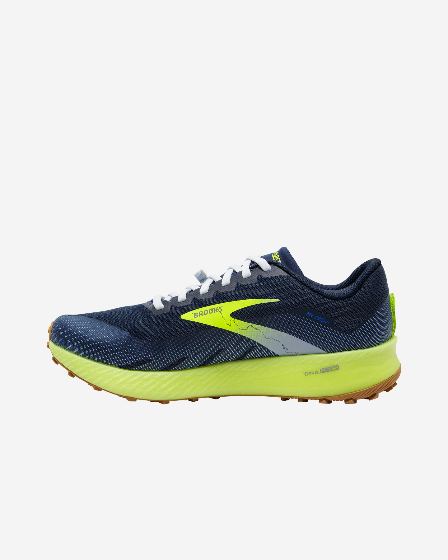 Scarpe trail BROOKS CATAMOUNT M - Grigio - 5 | Cisalfa Sport