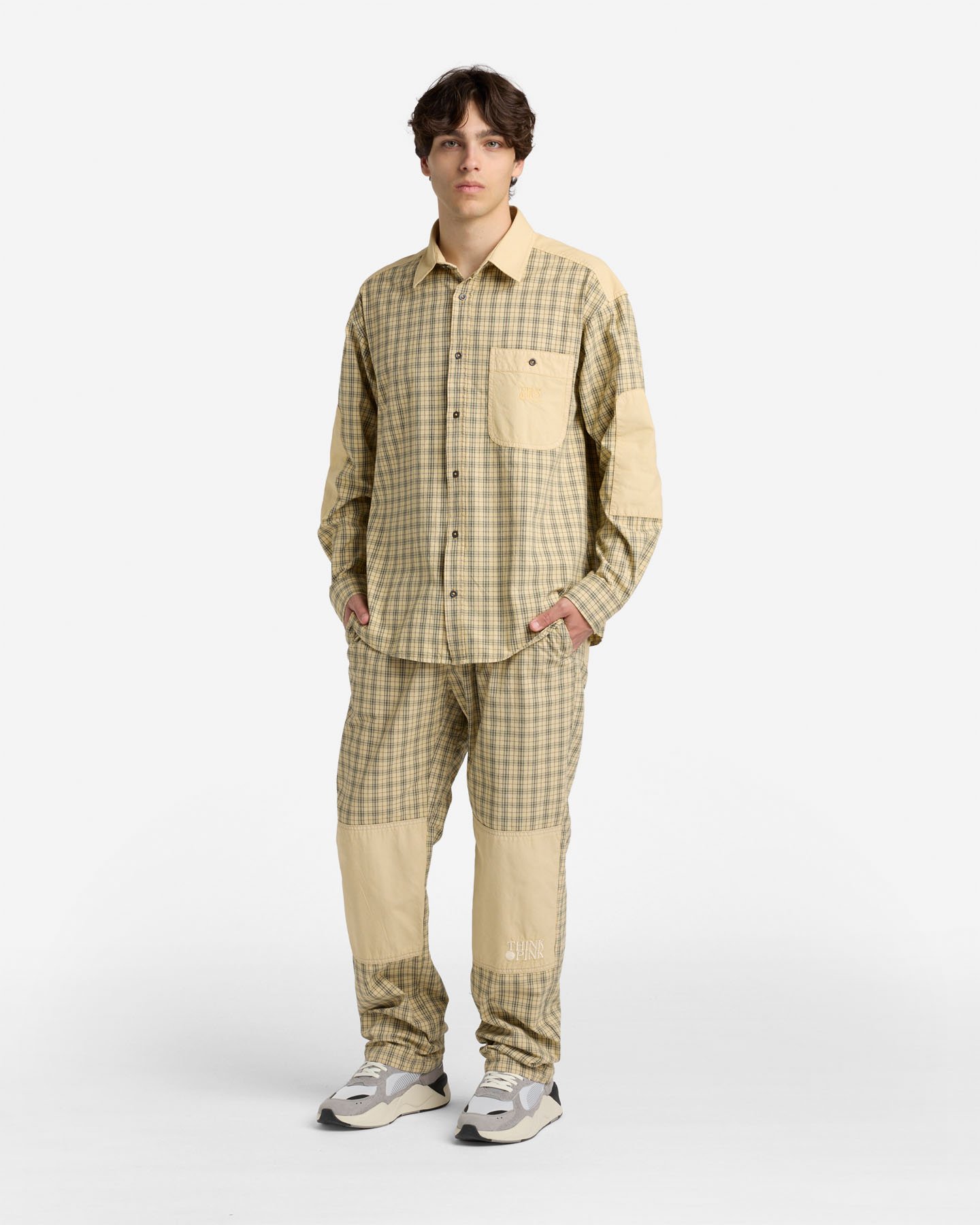 Camicia THINK PINK GOPCORE M - Beige - 2 | Cisalfa Sport