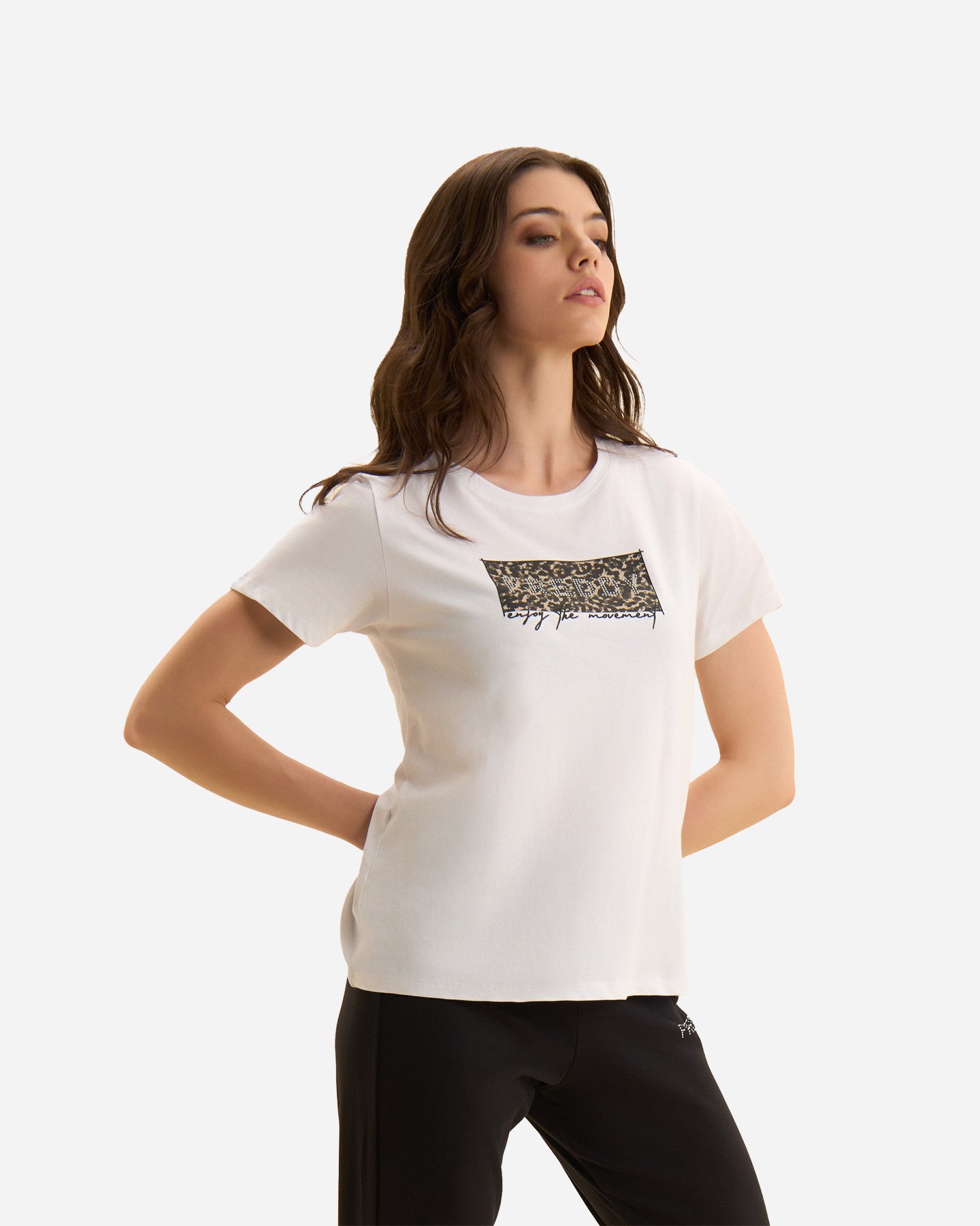 T-shirt FREDDY MACULATO W - Bianco - 2 | Cisalfa Sport