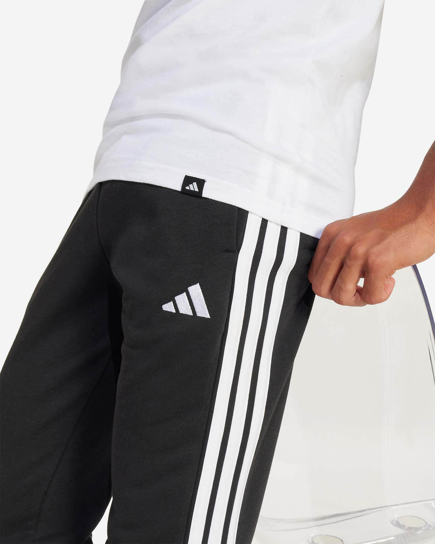 T-shirt ADIDAS BIG LOGO JR - Bianco - 5 | Cisalfa Sport