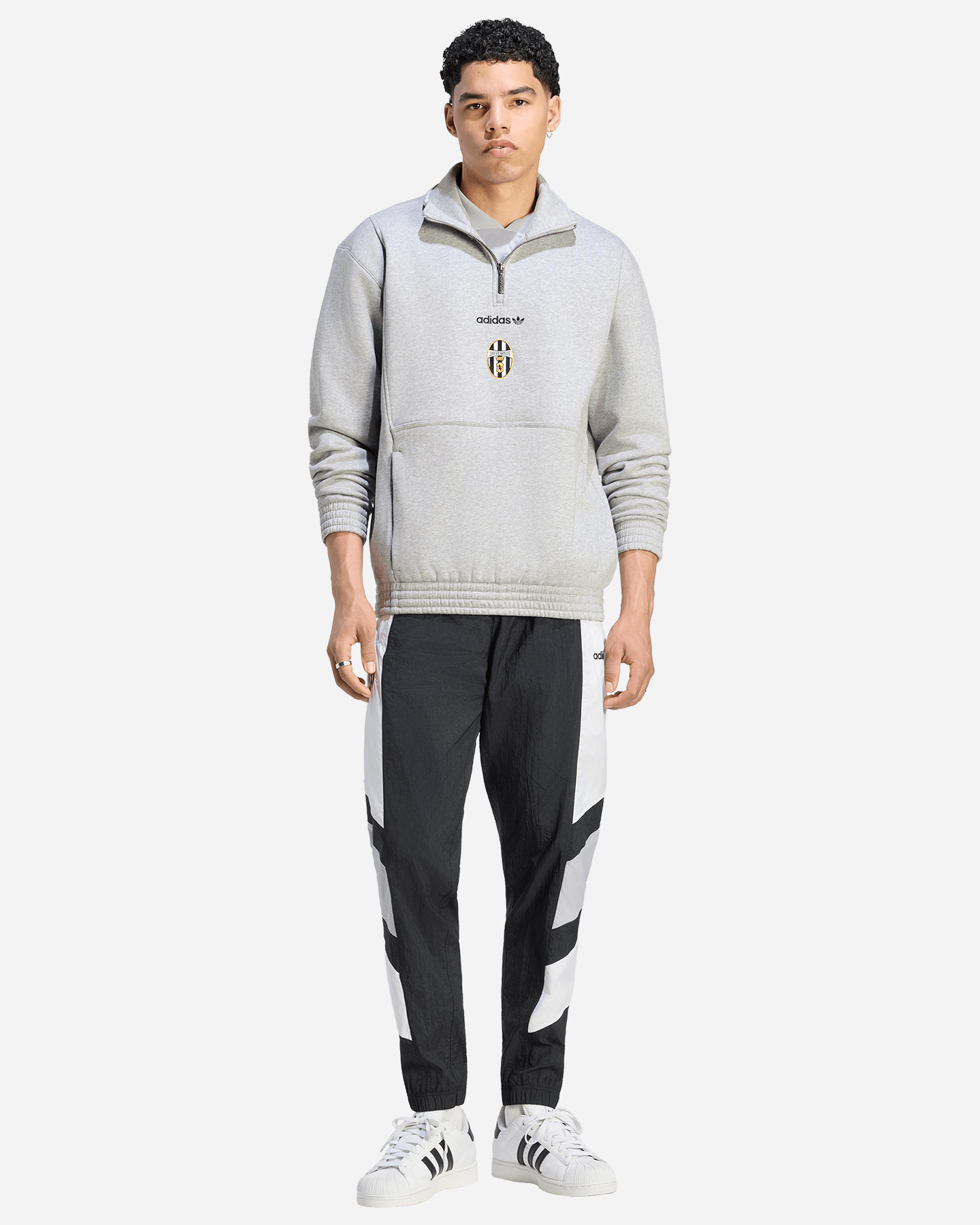 Felpa ADIDAS JUVENTUS EQT M - Grigio - 3 | Cisalfa Sport