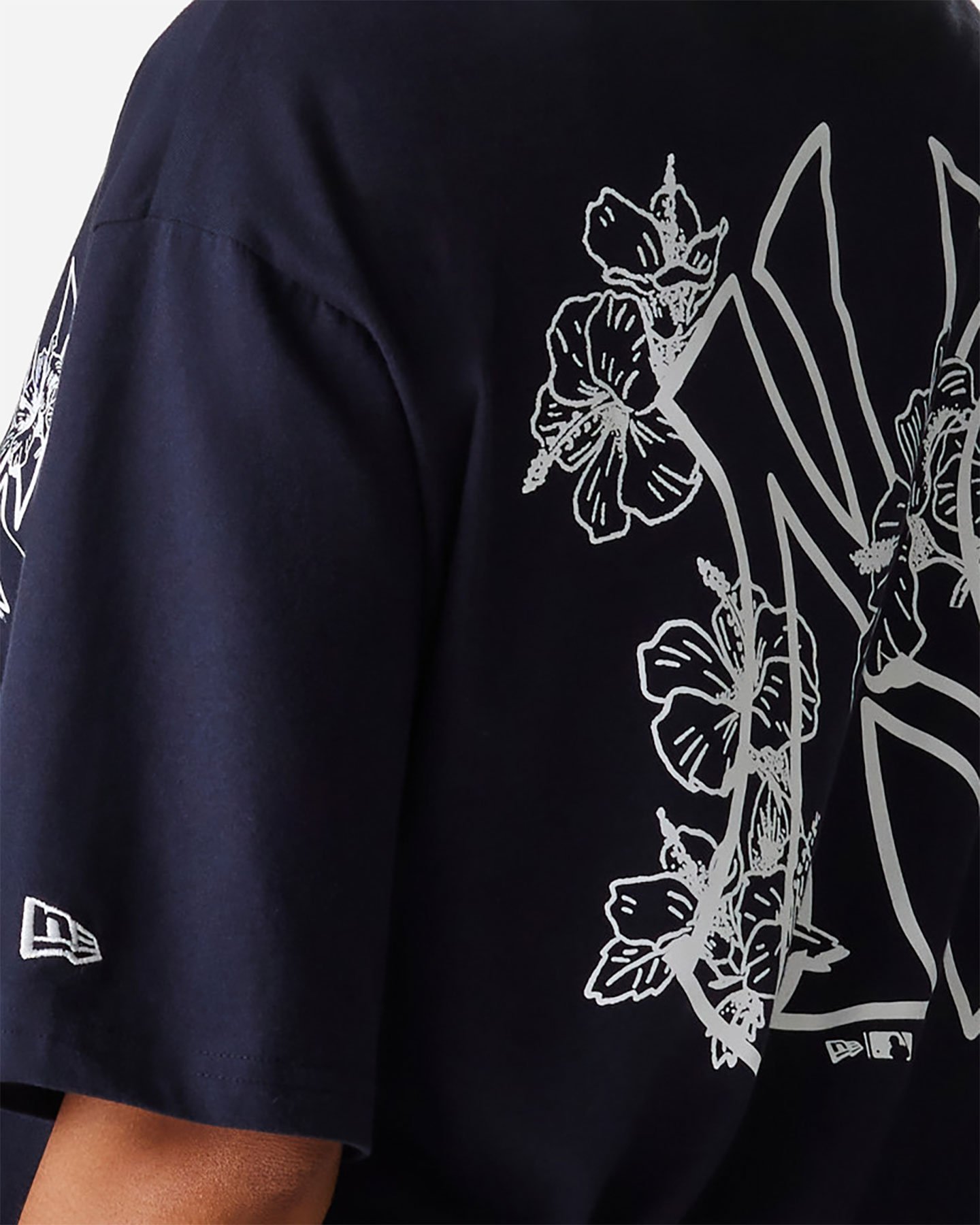 T-shirt NEW ERA MLB FLORAL NEW YORK YANKEES M - Blu Navy - 3 | Cisalfa Sport