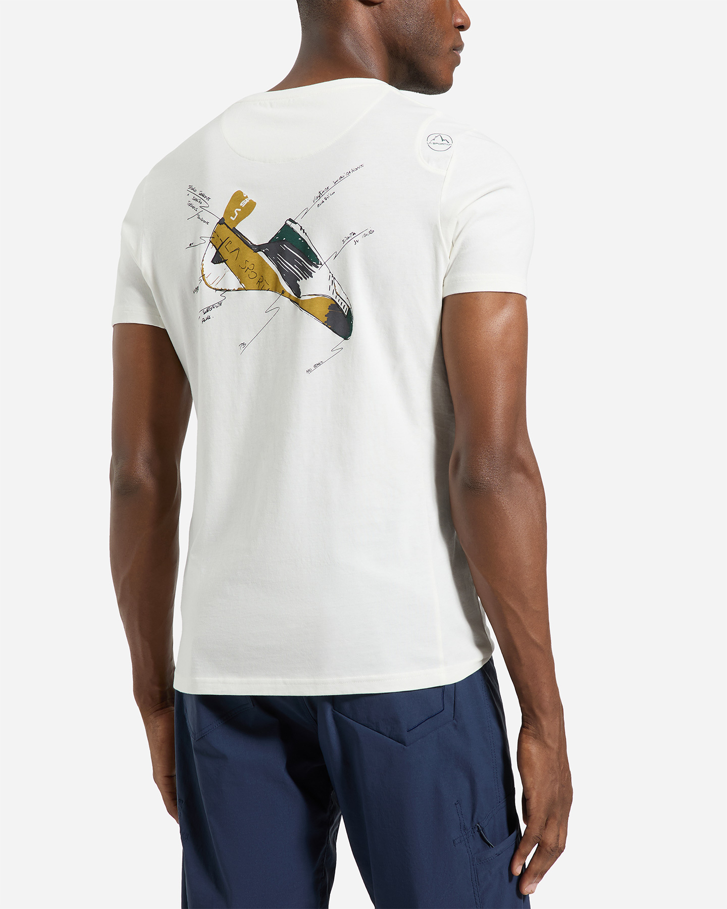 T-shirt LA SPORTIVA MANTRA M - Bianco - 3 | Cisalfa Sport