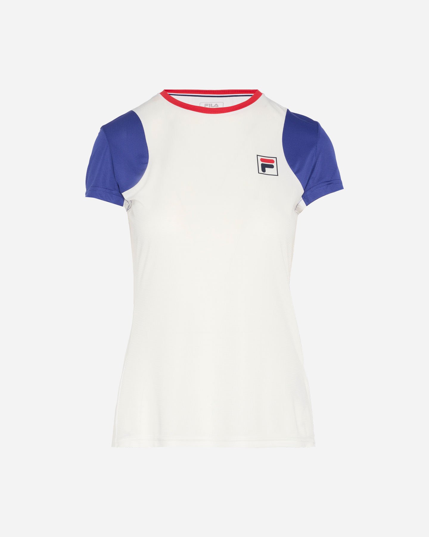 Court Line W - T-shirt Tennis - Donna - Bianco