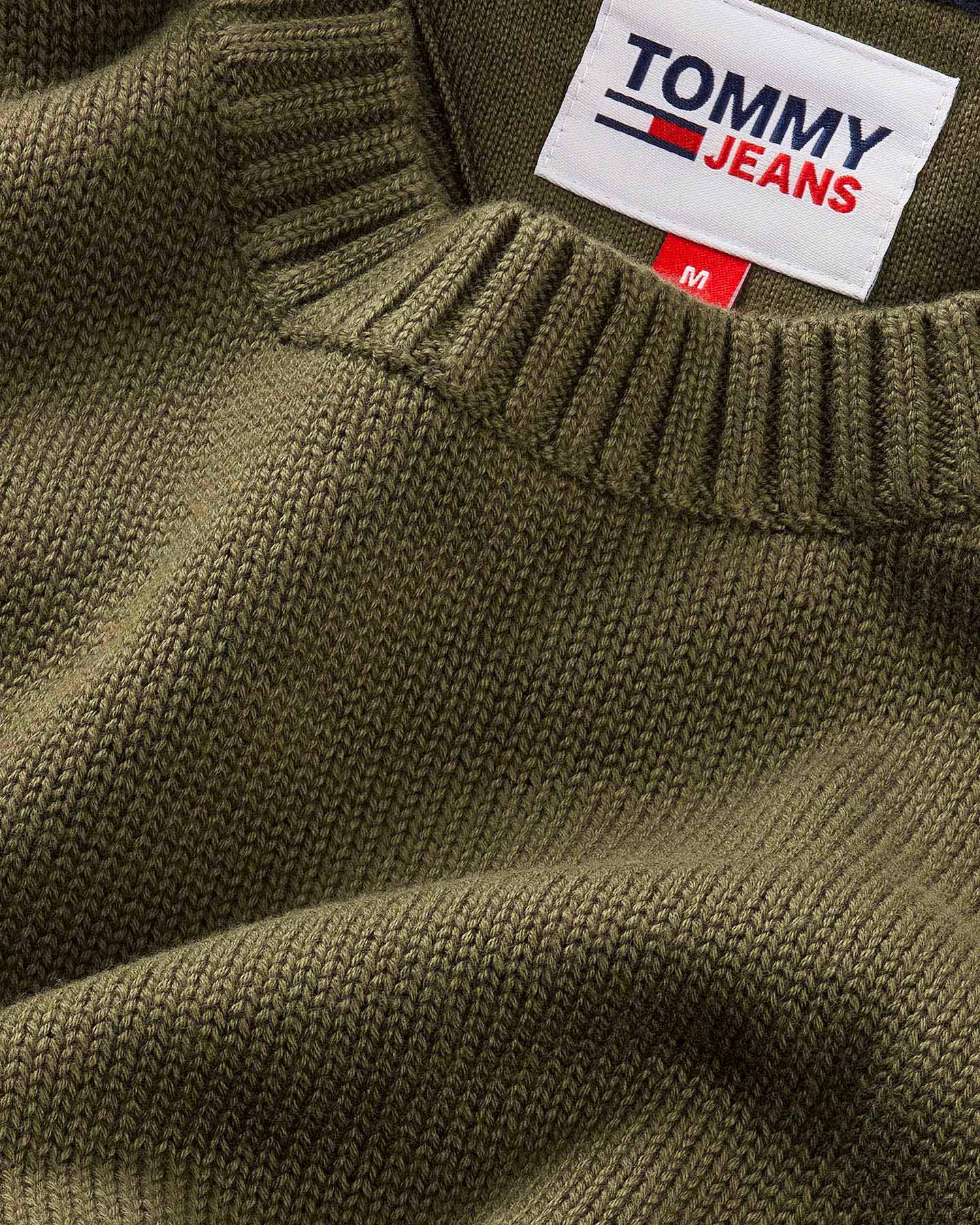 Maglione TOMMY HILFIGER ESSENTIAL M - Verde - 2 | Cisalfa Sport