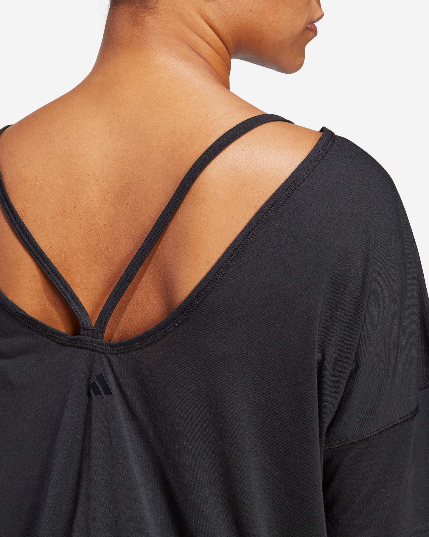 T-shirt training ADIDAS YOGA W - Nero - 5 | Cisalfa Sport