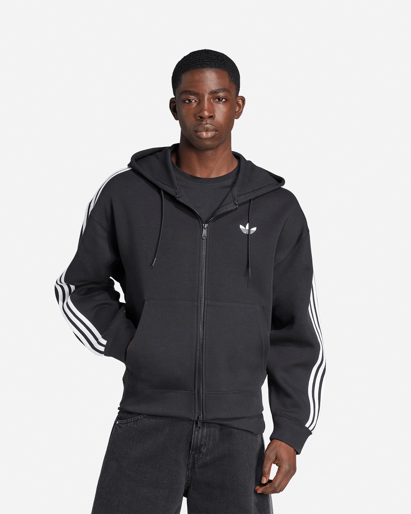 Felpa ADIDAS ADICOLOR SPACER ORIGINALS M - Nero - 1 | Cisalfa Sport