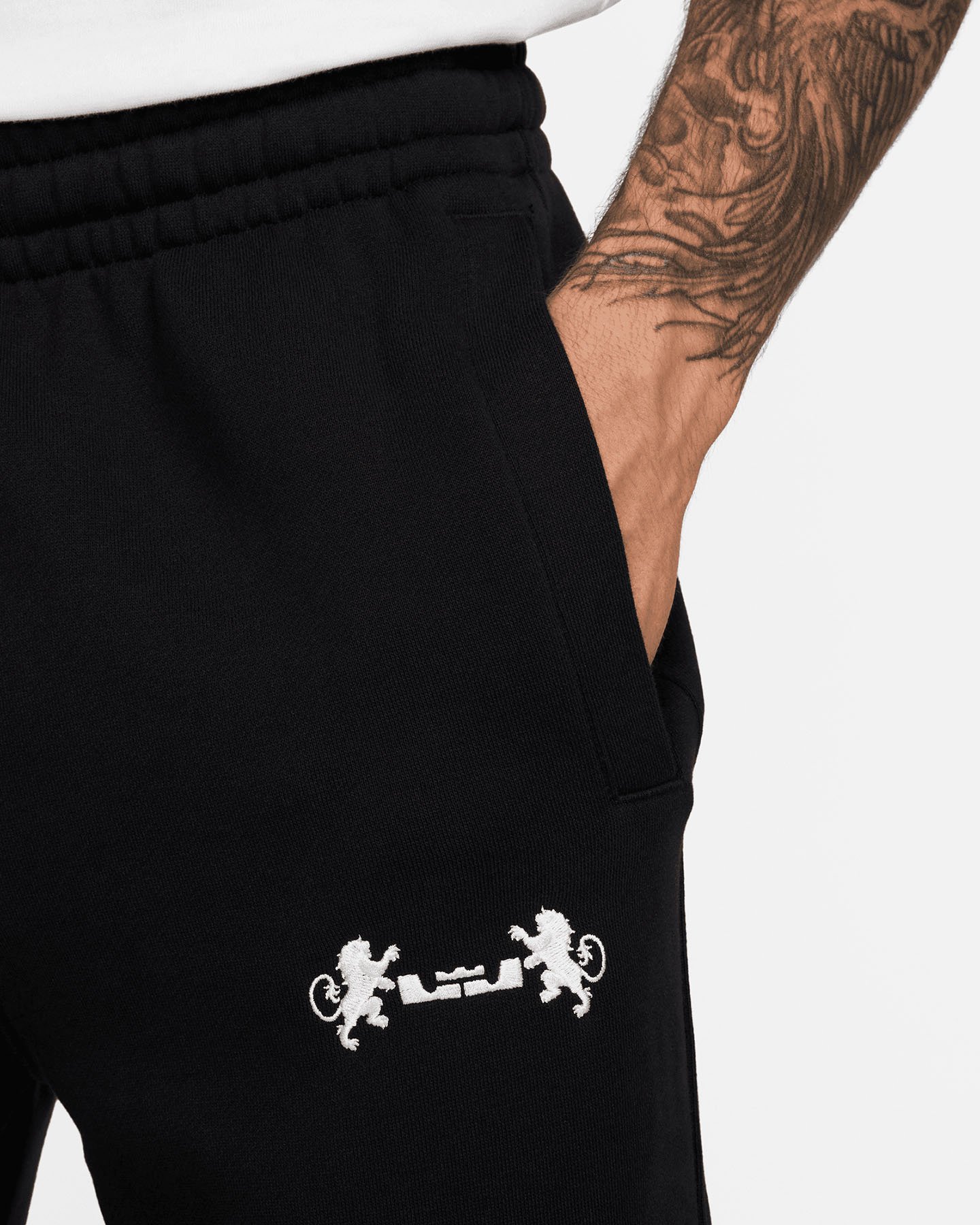 Pantaloncini basket NIKE LEBRON JAMES M - Nero - 2 | Cisalfa Sport