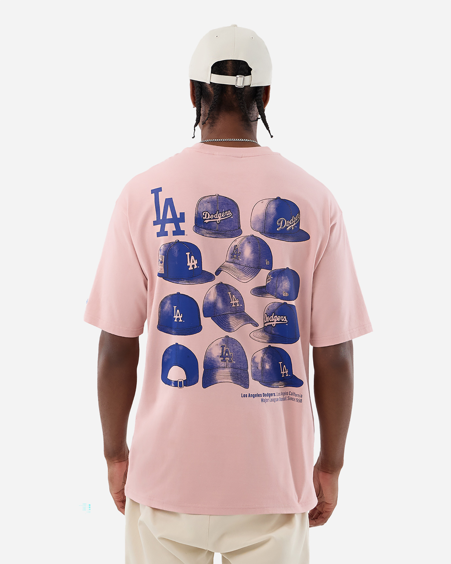 T-shirt NEW ERA LOS ANGELES DODGERS M - Rosa - 1 | Cisalfa Sport