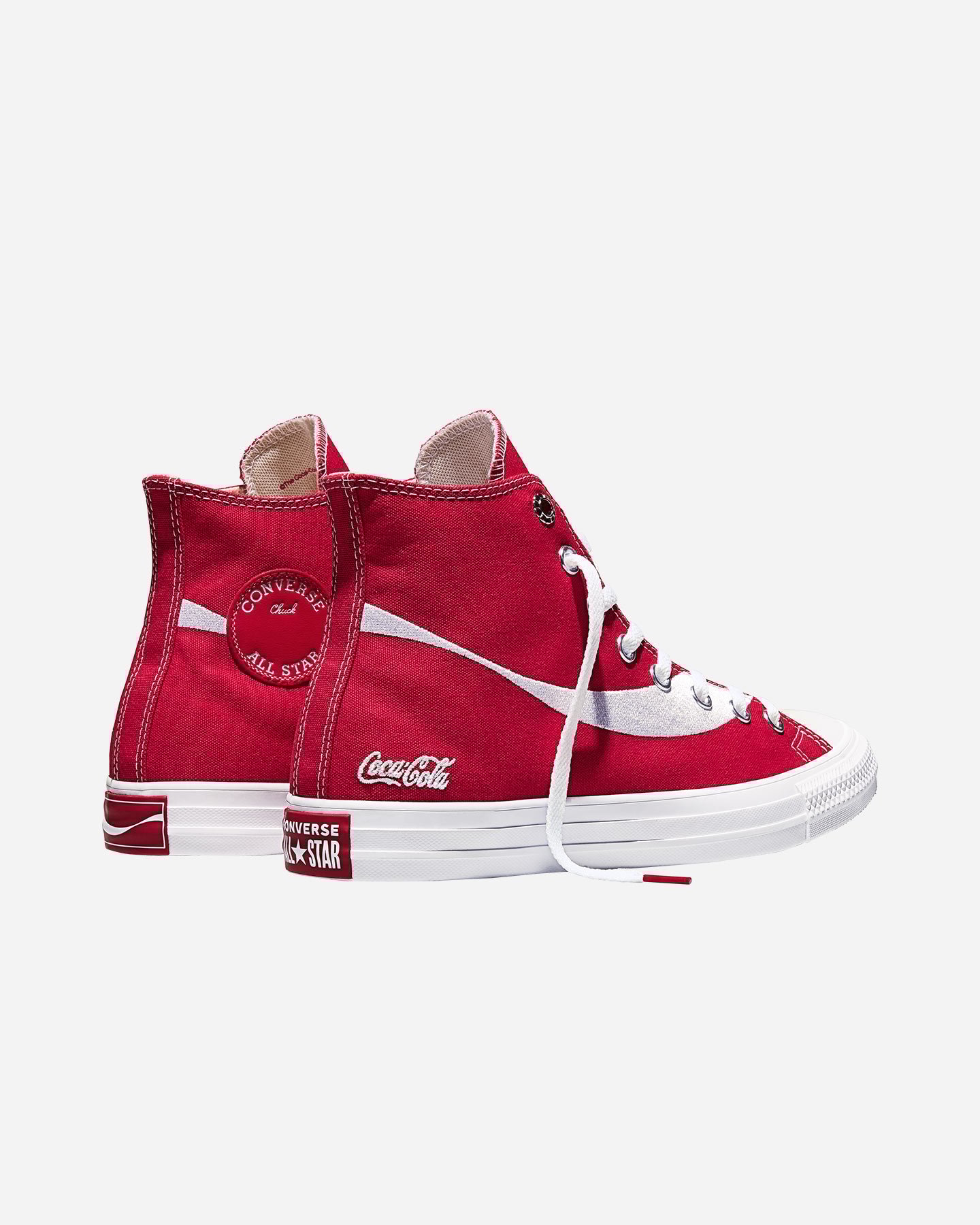 Scarpe sneakers CONVERSE CHUCK TAYLOR ALL STAR HIGH COCA COLA  - Rosso - 4 | Cisalfa Sport