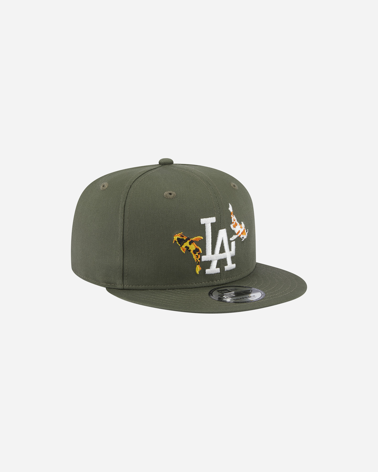 Cappellino NEW ERA 9FIFTY MLB KOI FISH LOS ANGELES DODGERS  - Verde - 2 | Cisalfa Sport