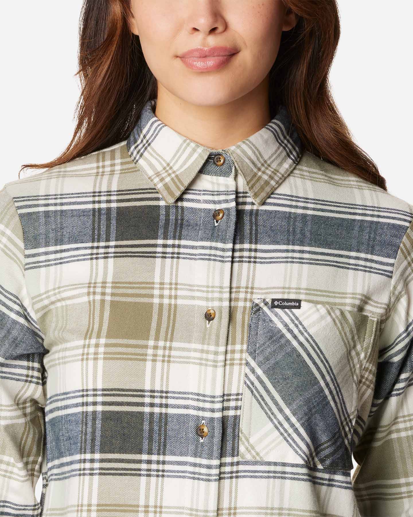 Camicia COLUMBIA CALICO BASIN W - Verde - 4 | Cisalfa Sport