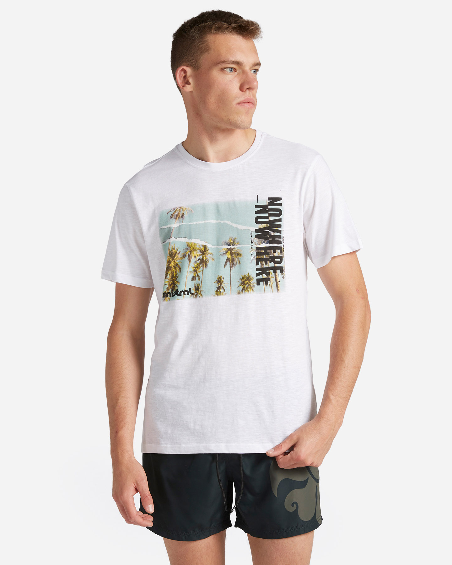 T-shirt MISTRAL ESSENTIAL M - Bianco - 0 | Cisalfa Sport