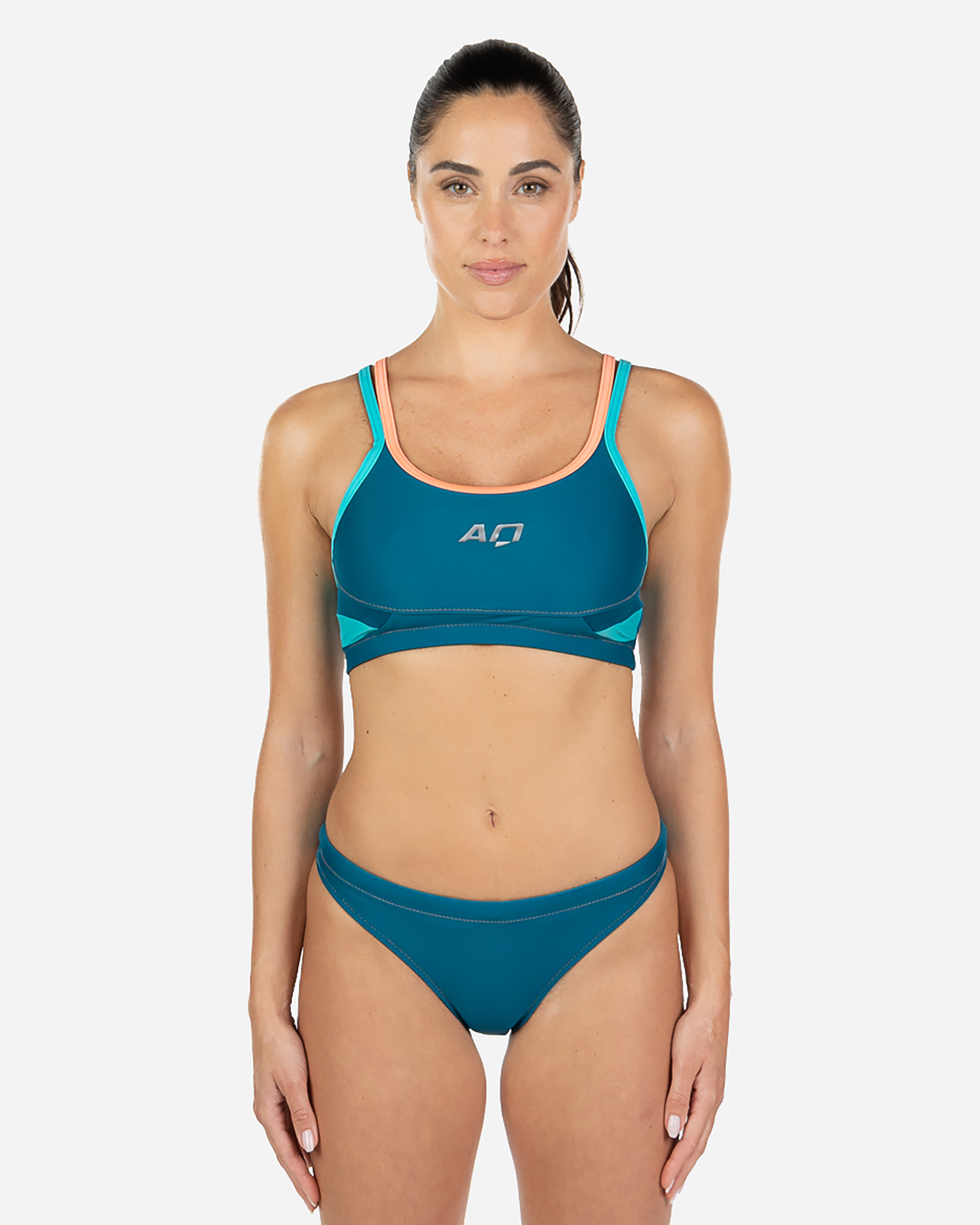 Costume piscina AQUARAPID ABY W - Verde - 0 | Cisalfa Sport