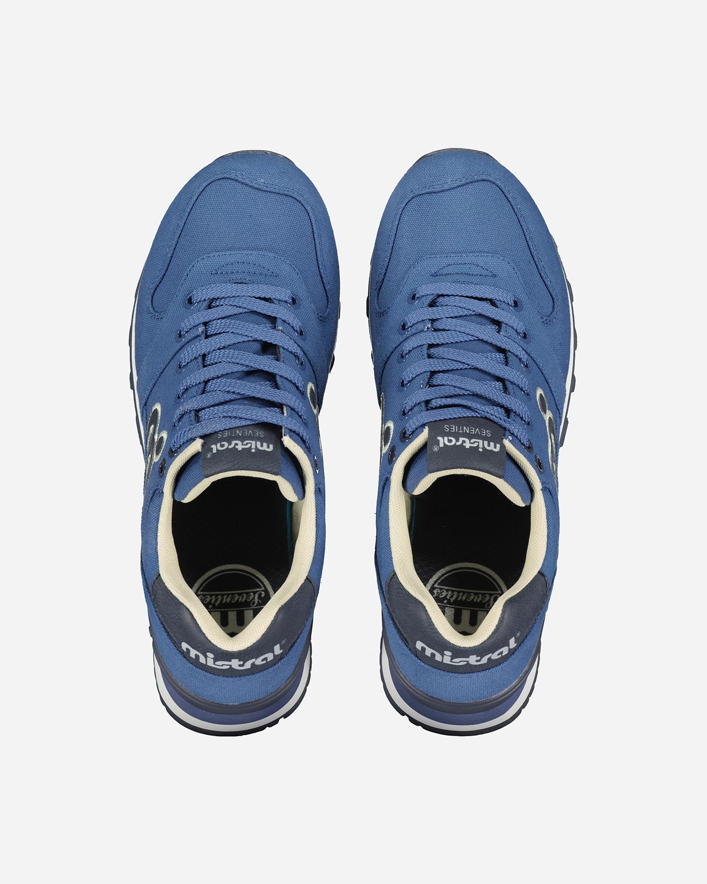 Scarpe sneakers MISTRAL SEVENTIES CANVAS M - Blu Navy - 3 | Cisalfa Sport