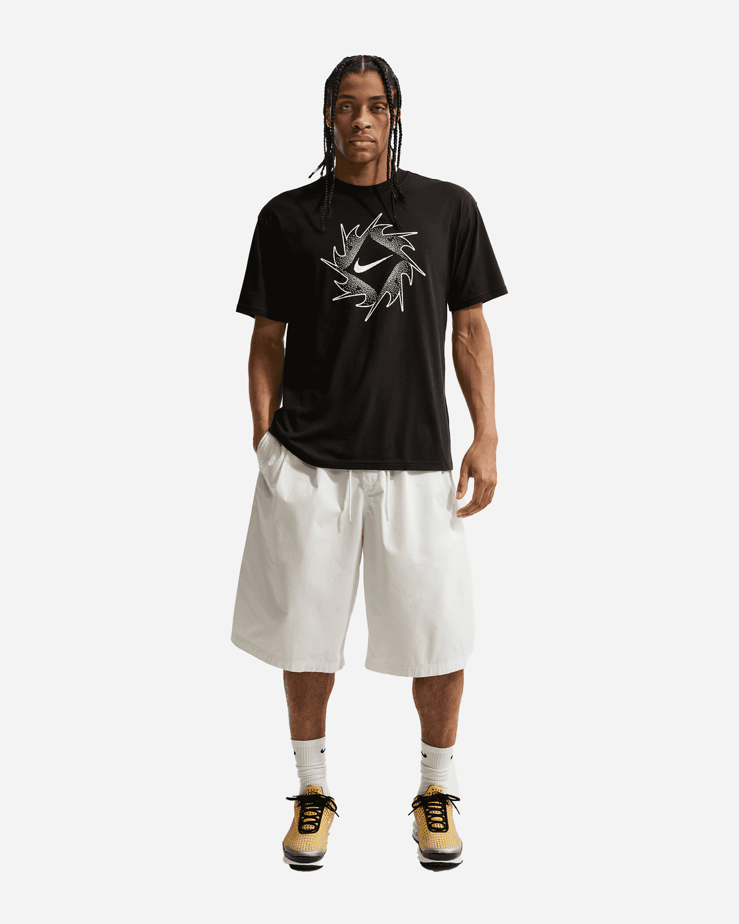 T-shirt NIKE CLUB SUN M - Nero - 1 | Cisalfa Sport