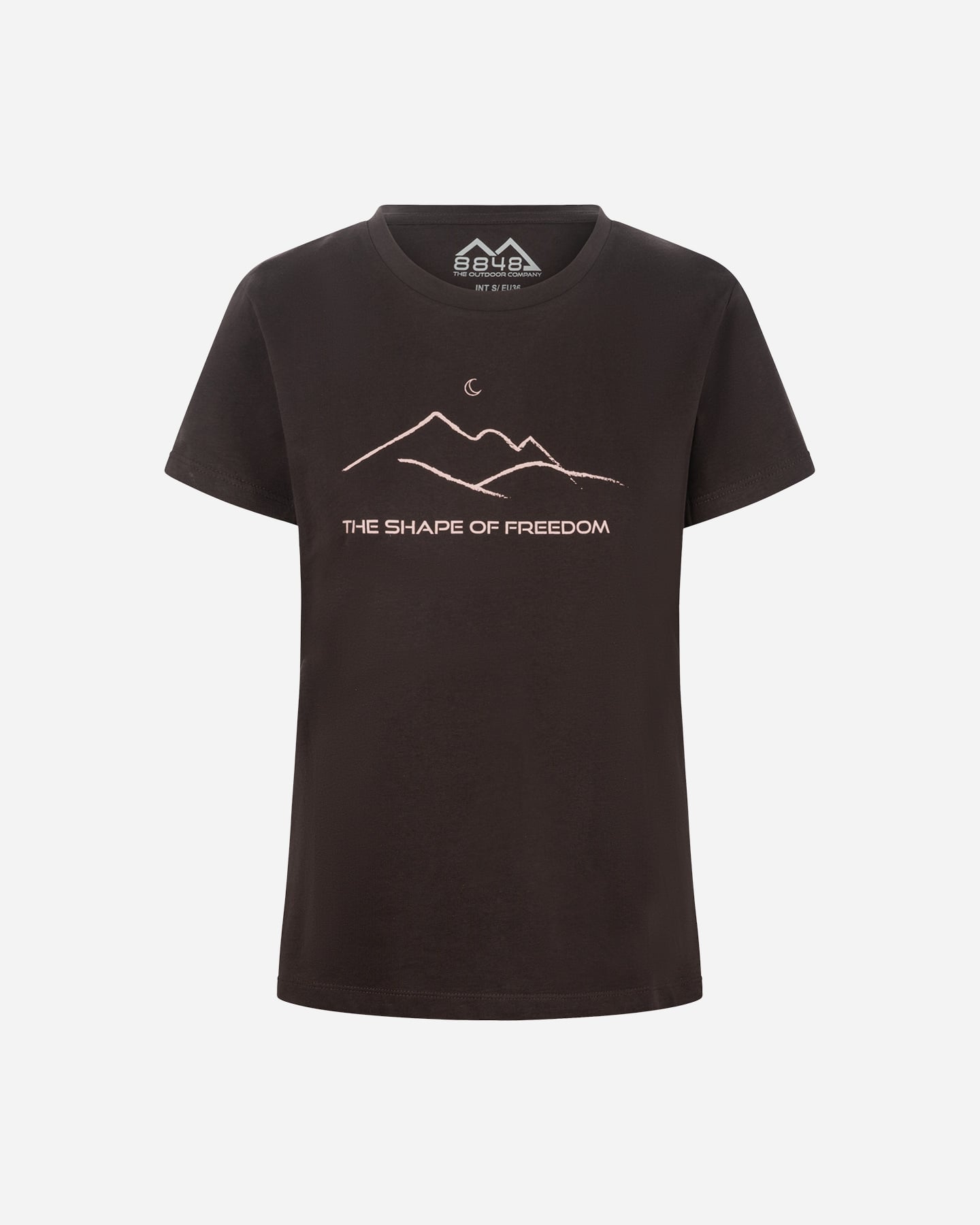 T-shirt 8848 MOUNTAIN ESSENTIAL W - Marrone - 0 | Cisalfa Sport