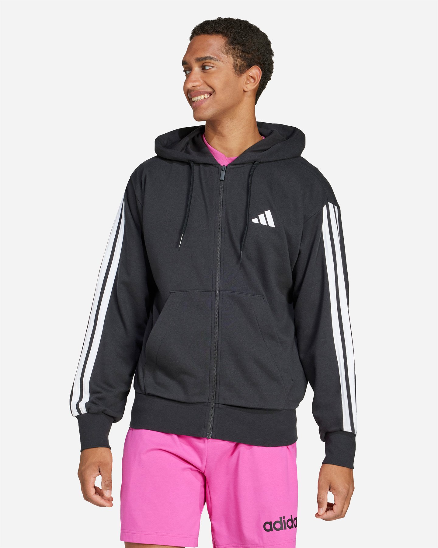 Felpa ADIDAS 3 STRIPES M - Grigio - 1 | Cisalfa Sport