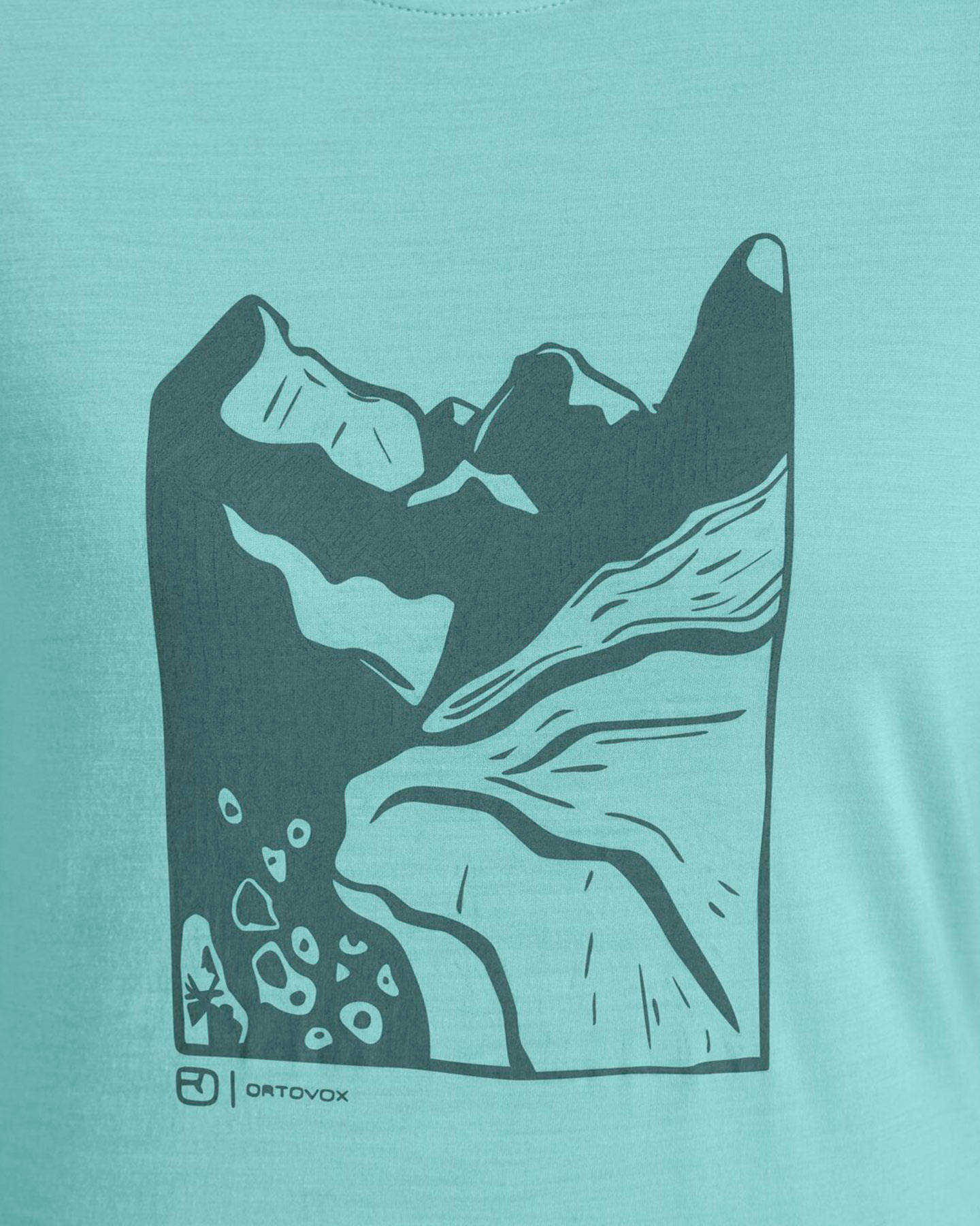 T-shirt ORTOVOX 120 COOL TEC CUT W - Azzurro - 4 | Cisalfa Sport