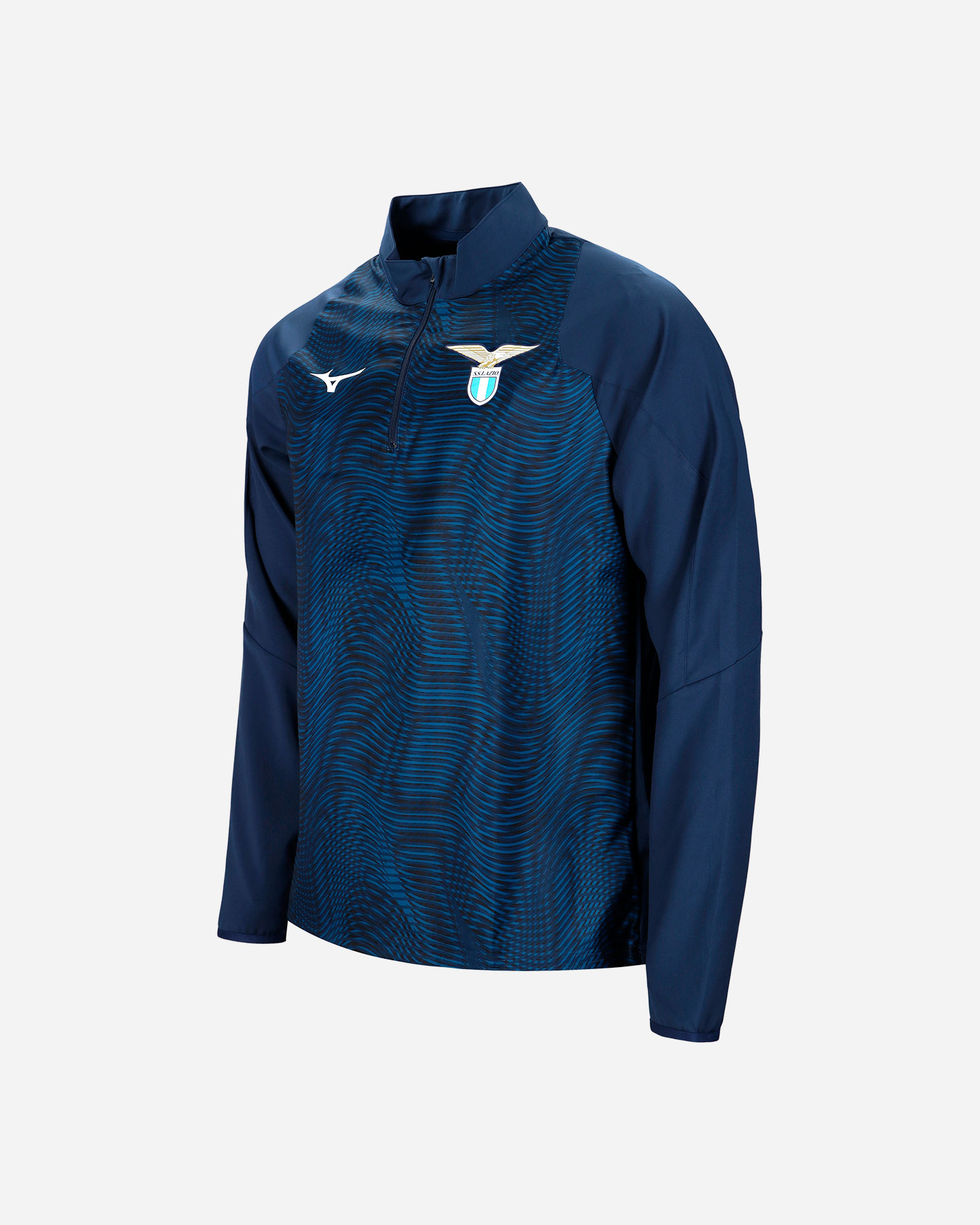 Abbigliamento calcio ufficiale MIZUNO LAZIO PRE MATCH 23-24 M - Blu Navy - 1 | Cisalfa Sport