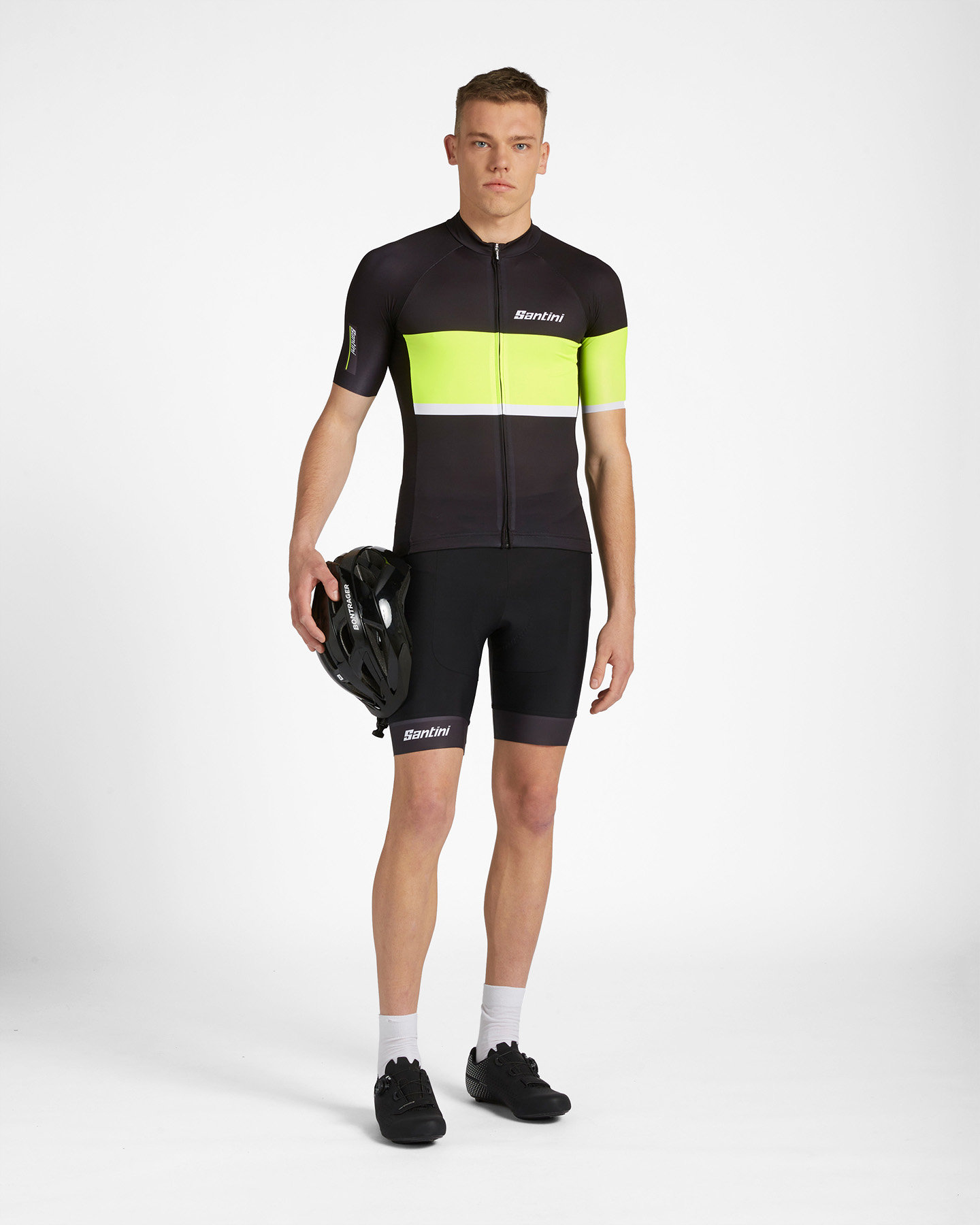 Maglia ciclismo SANTINI RACING TONO M - Nero - 1 | Cisalfa Sport