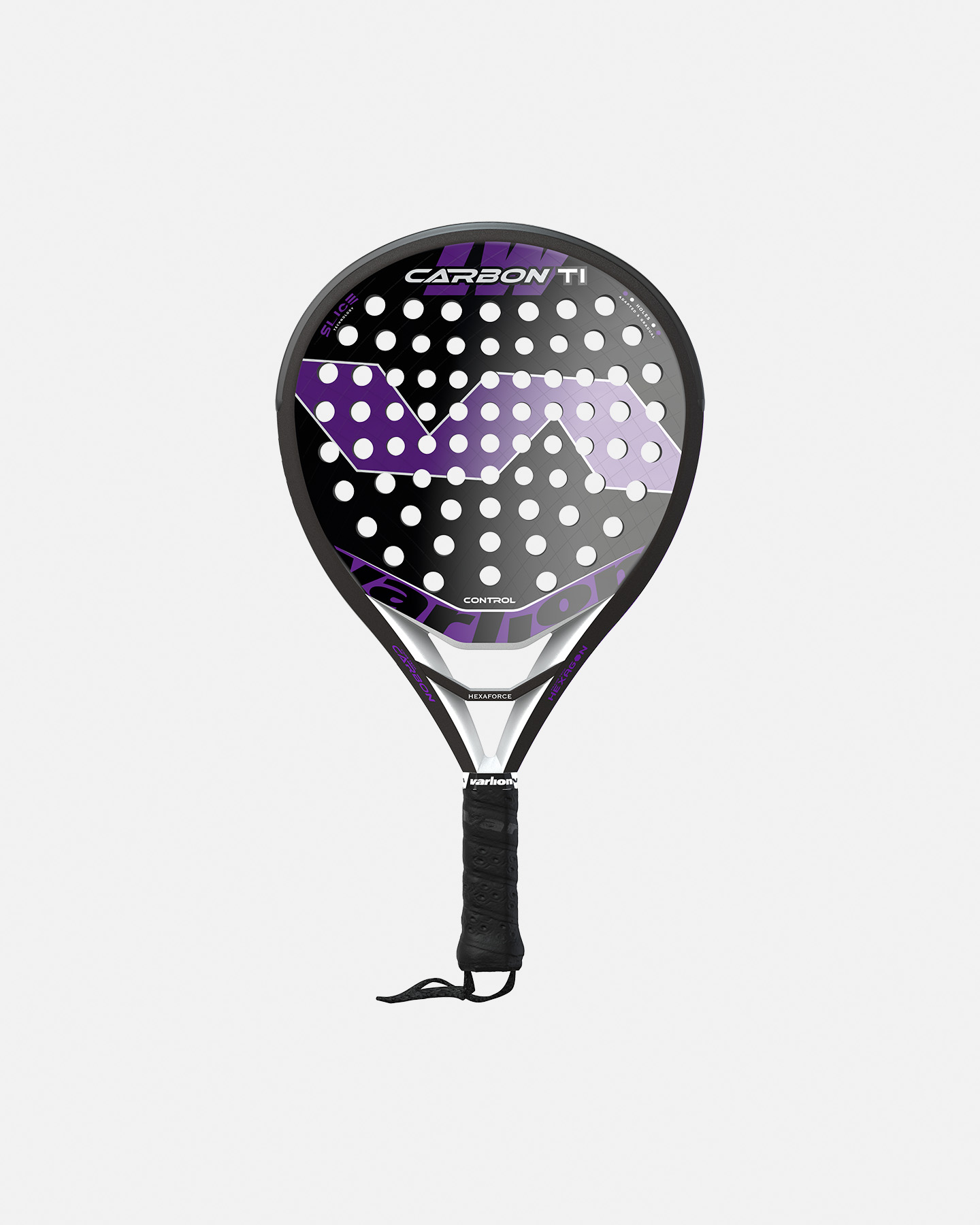 Racchetta padel intermedia VARLION LW CARBON TI PADEL  - Viola - 0 | Cisalfa Sport