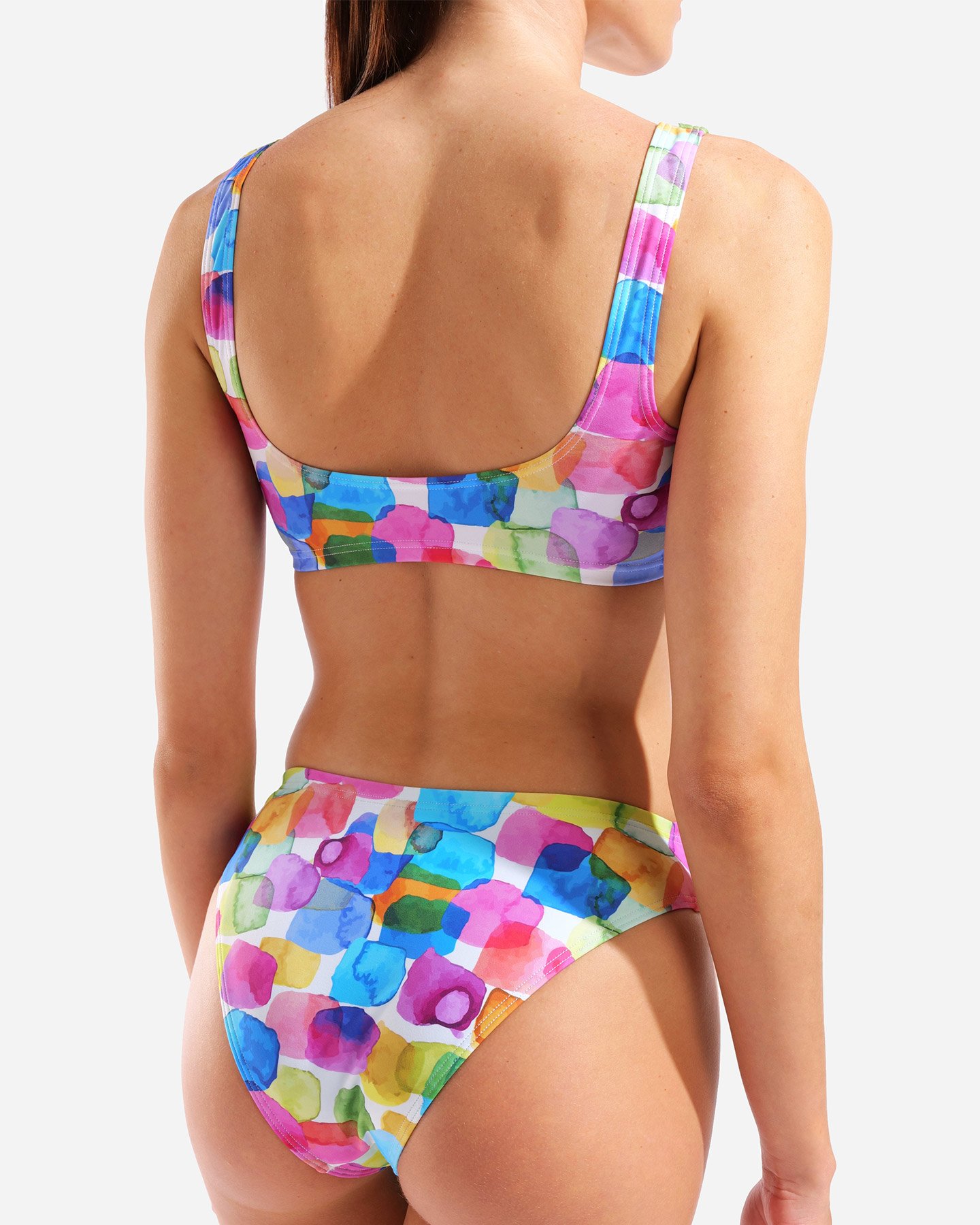 Costume piscina ARENA GLASS TWO PIECES W - Color mix - 4 | Cisalfa Sport