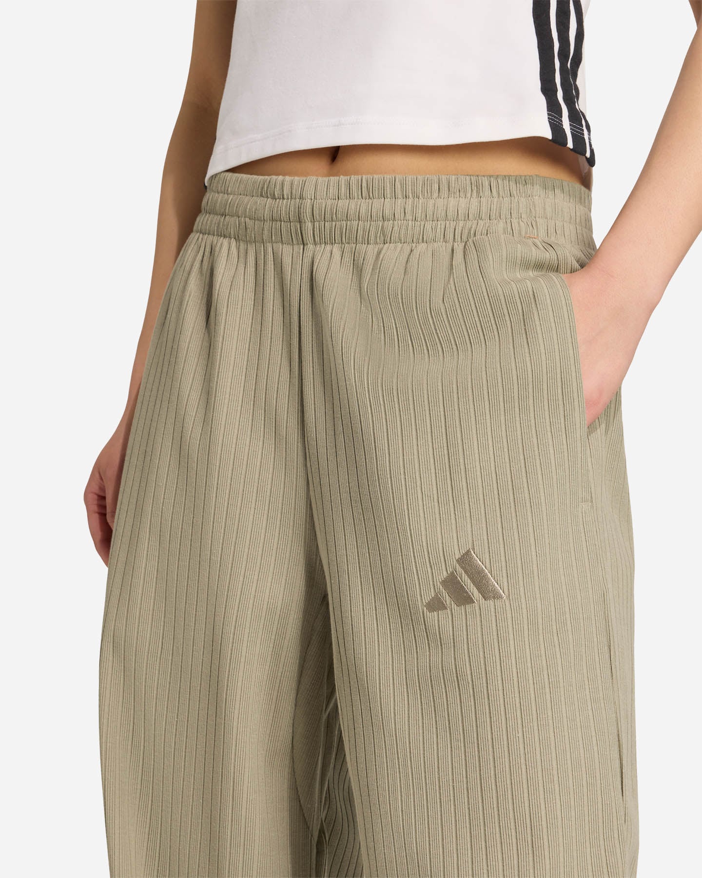 Pantalone ADIDAS WINTERIZE W - Verde - 5 | Cisalfa Sport