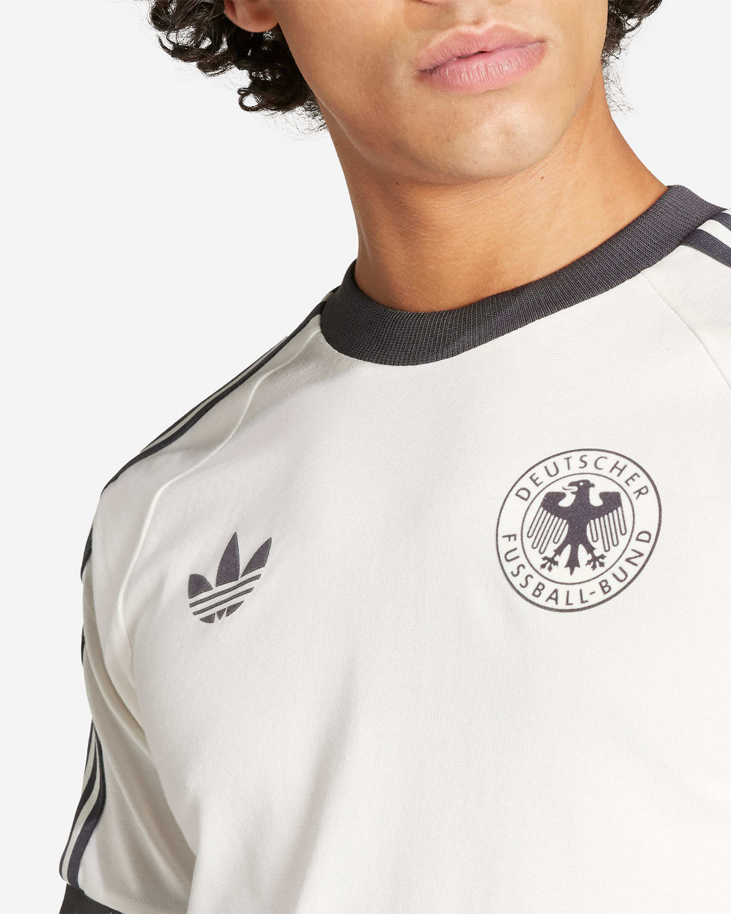 Abbigliamento calcio ufficiale ADIDAS GERMANIA OG ADICOLOR 3 STRIPES M - Bianco - 4 | Cisalfa Sport