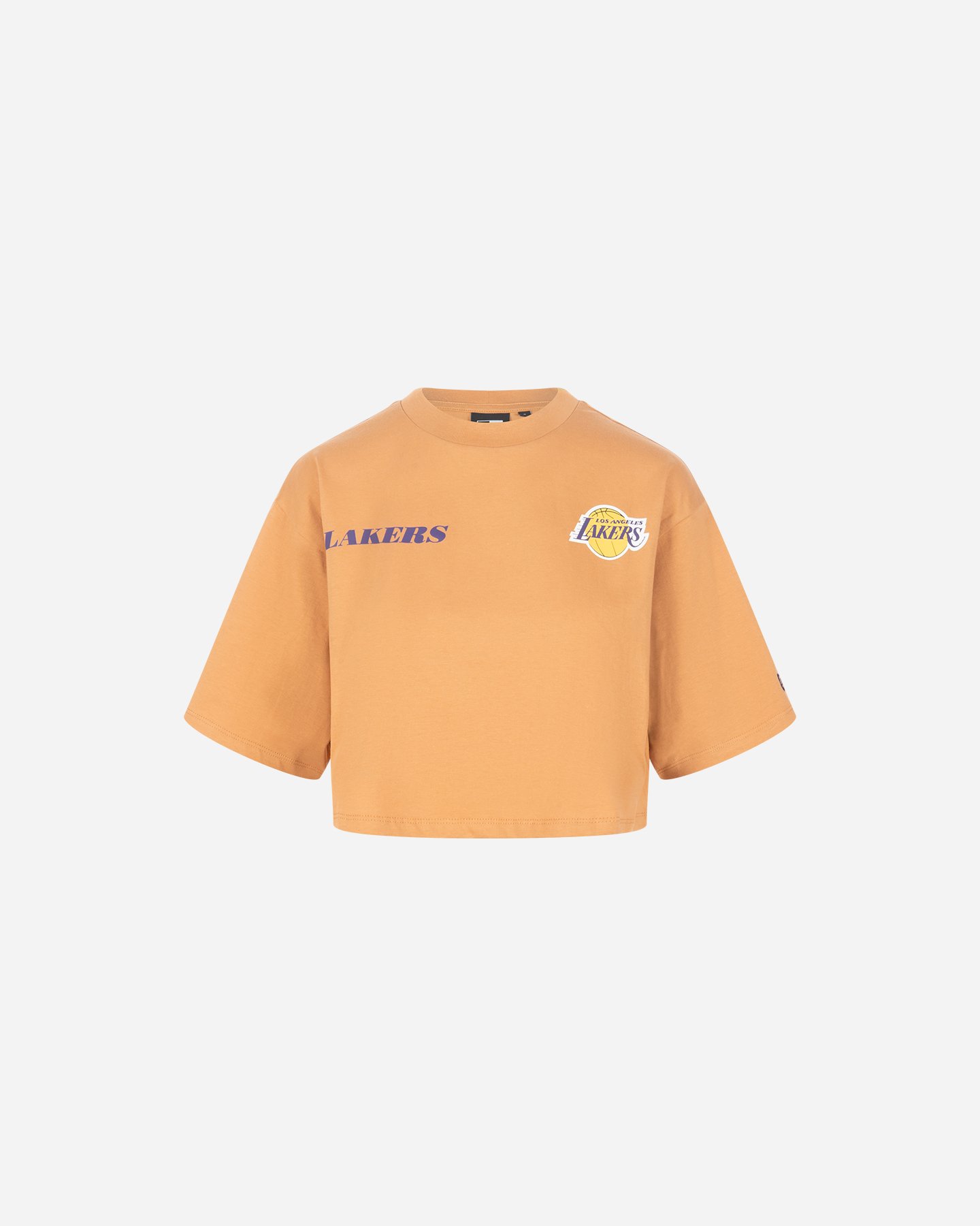 T-shirt NEW ERA CROP BLOGO RETRO LOS ANGELES W - Giallo - 0 | Cisalfa Sport