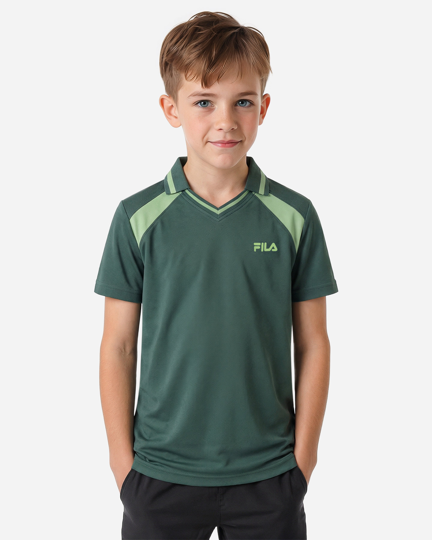 T-shirt FILA CONTEMPORARY STREET STYLE JR - Verde - 2 | Cisalfa Sport