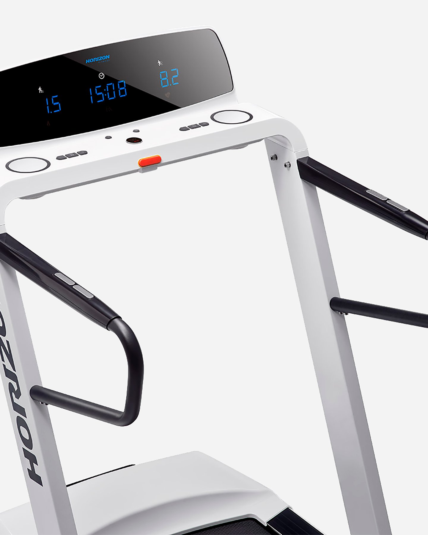 Tapis roulant HORIZON FITNESS OMEGA Z - Bianco - 3 | Cisalfa Sport