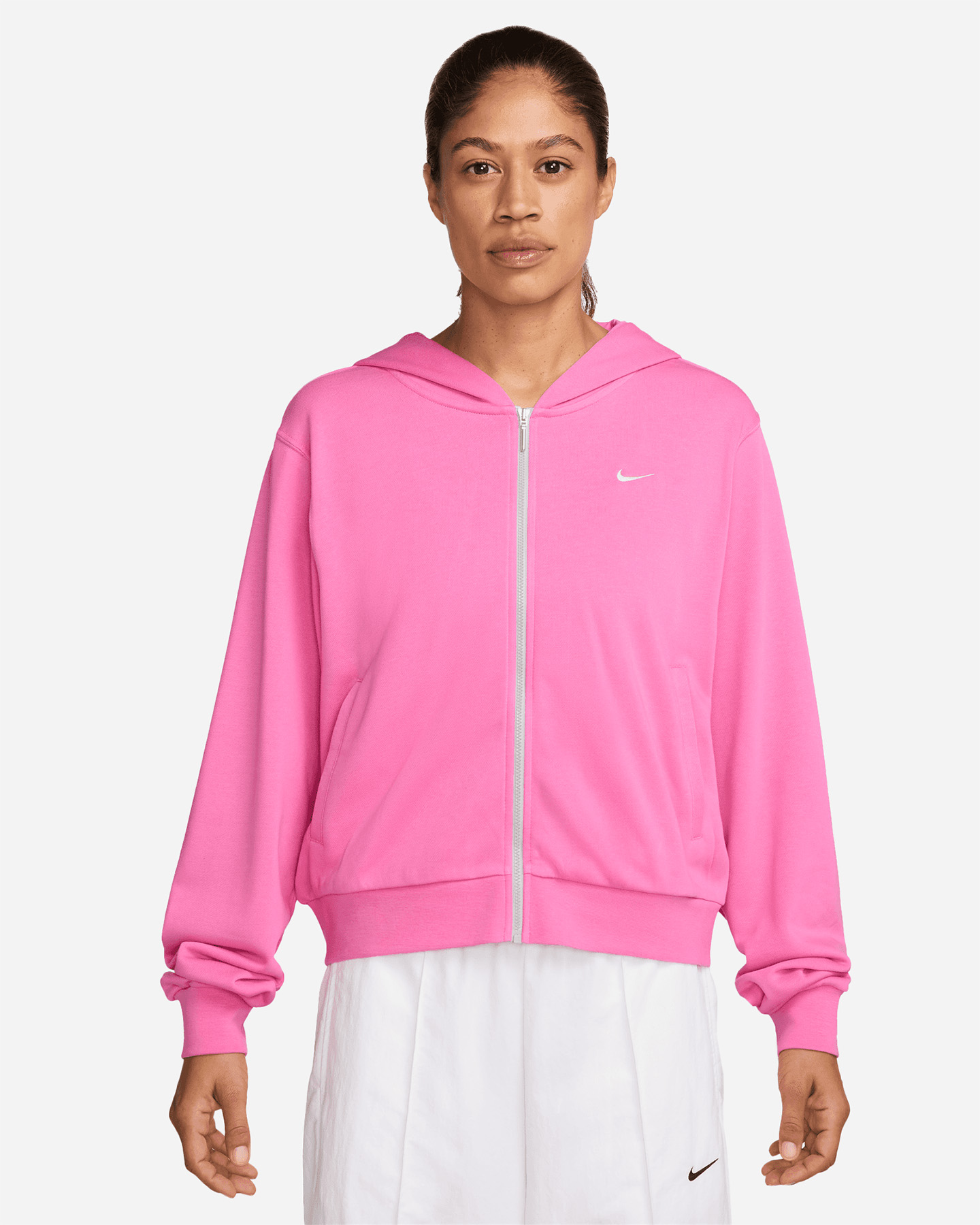 Felpa NIKE CHILL SMALL LOGO W - Fucsia - 0 | Cisalfa Sport