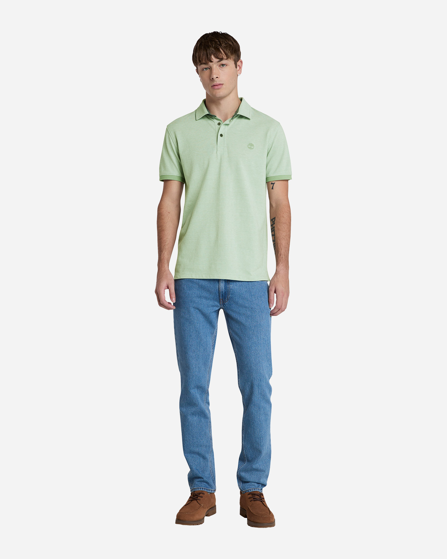 Polo TIMBERLAND CHINE' M - Verde - 3 | Cisalfa Sport