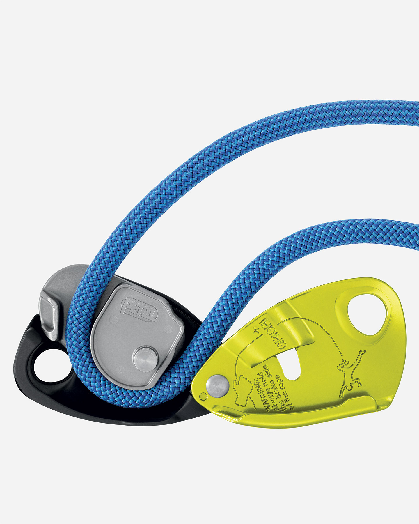 Discensore PETZL GRIGRI + - Giallo - 1 | Cisalfa Sport
