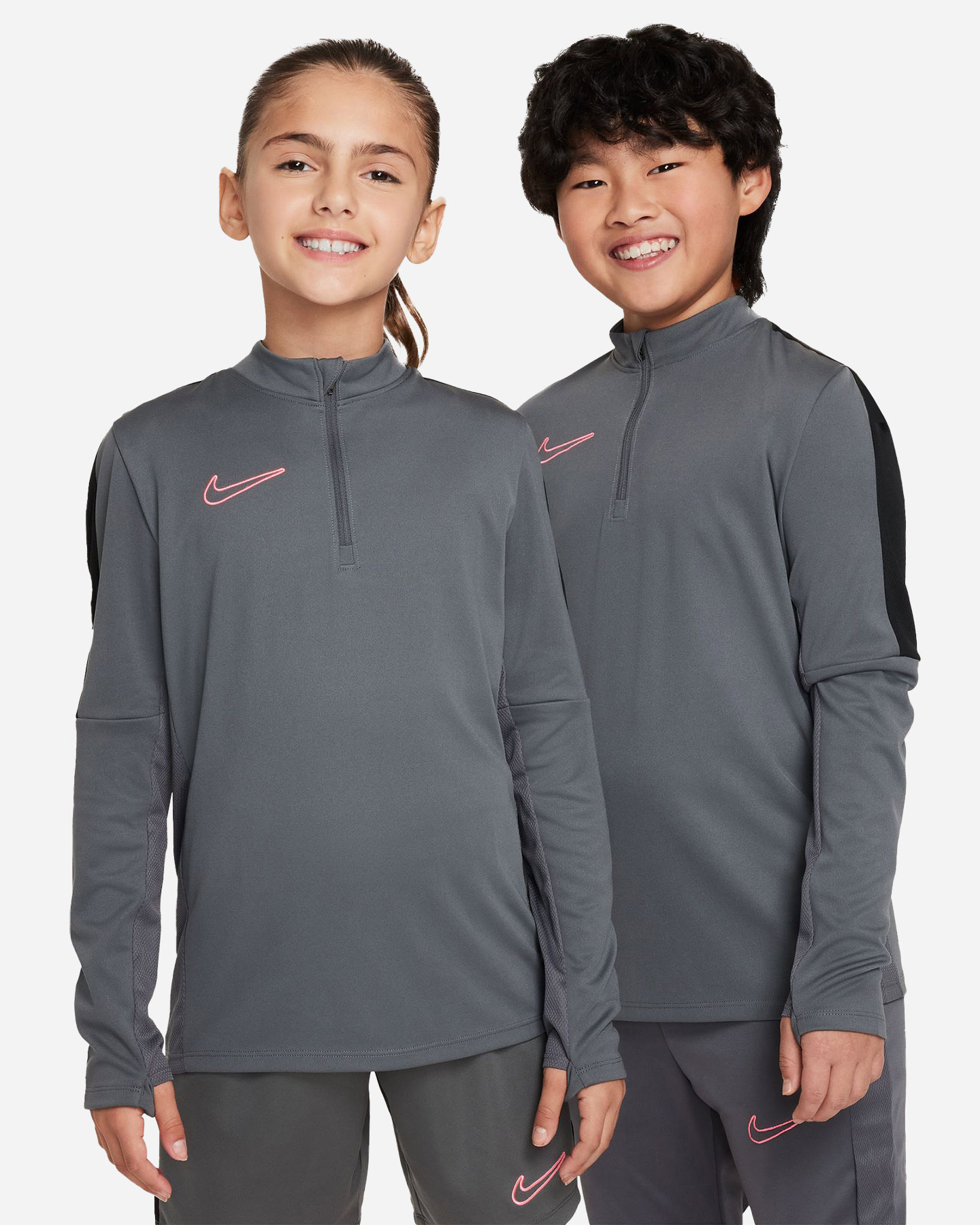 Maglia calcio NIKE DRI FIT ACADEMY 23 BIG JR - Grigio - 2 | Cisalfa Sport