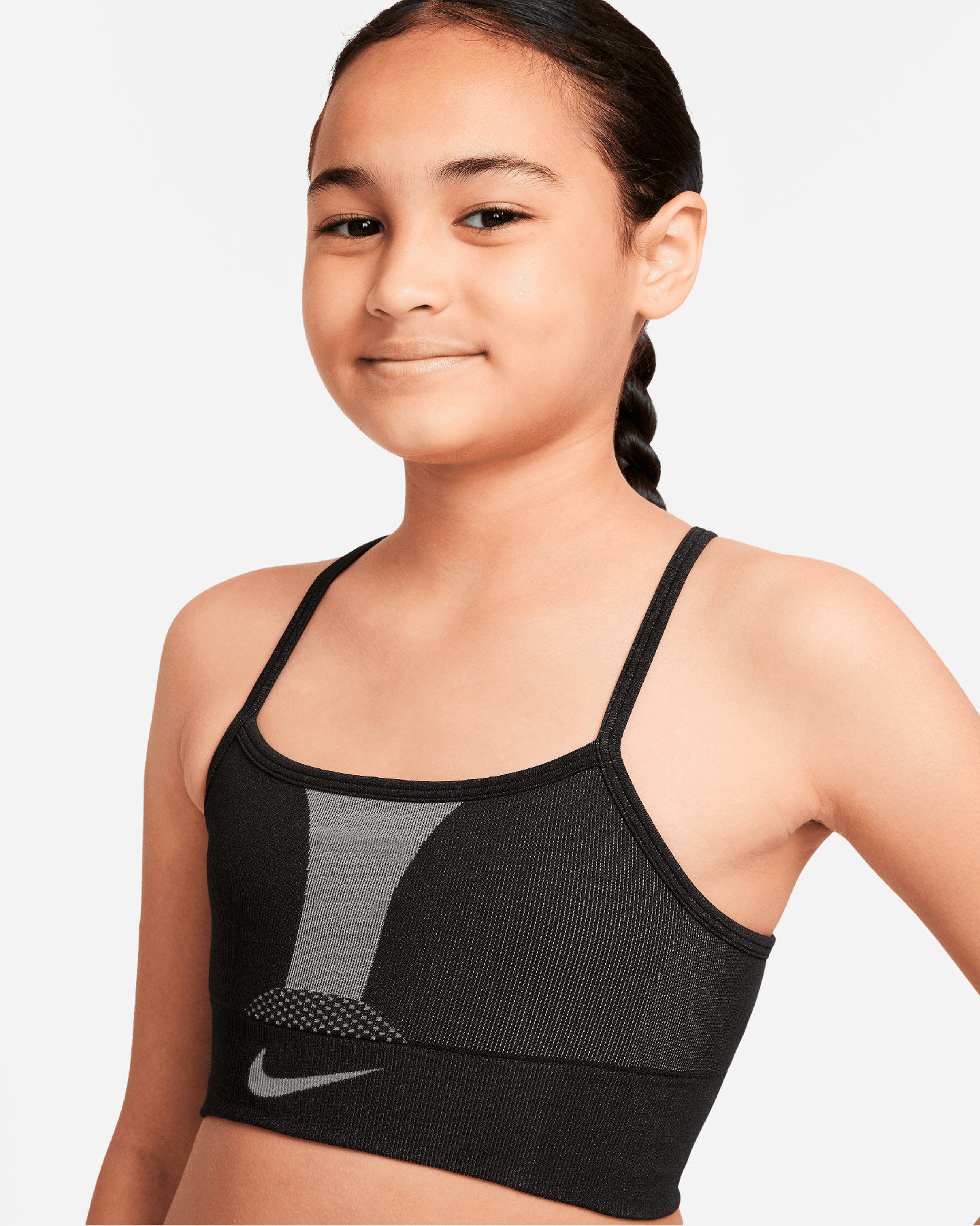 Canotta NIKE DRI FIT INDY JR - Nero - 2 | Cisalfa Sport