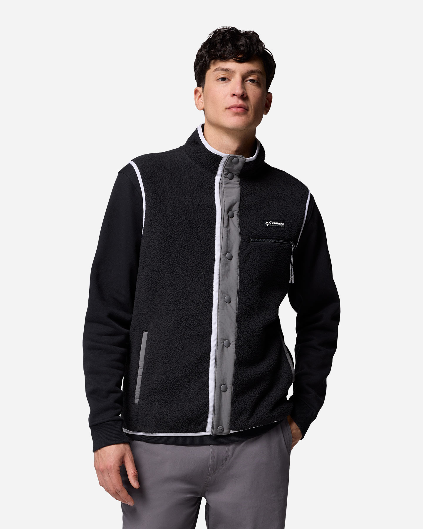 Felpa COLUMBIA HELVETIA M - Nero - 0 | Cisalfa Sport