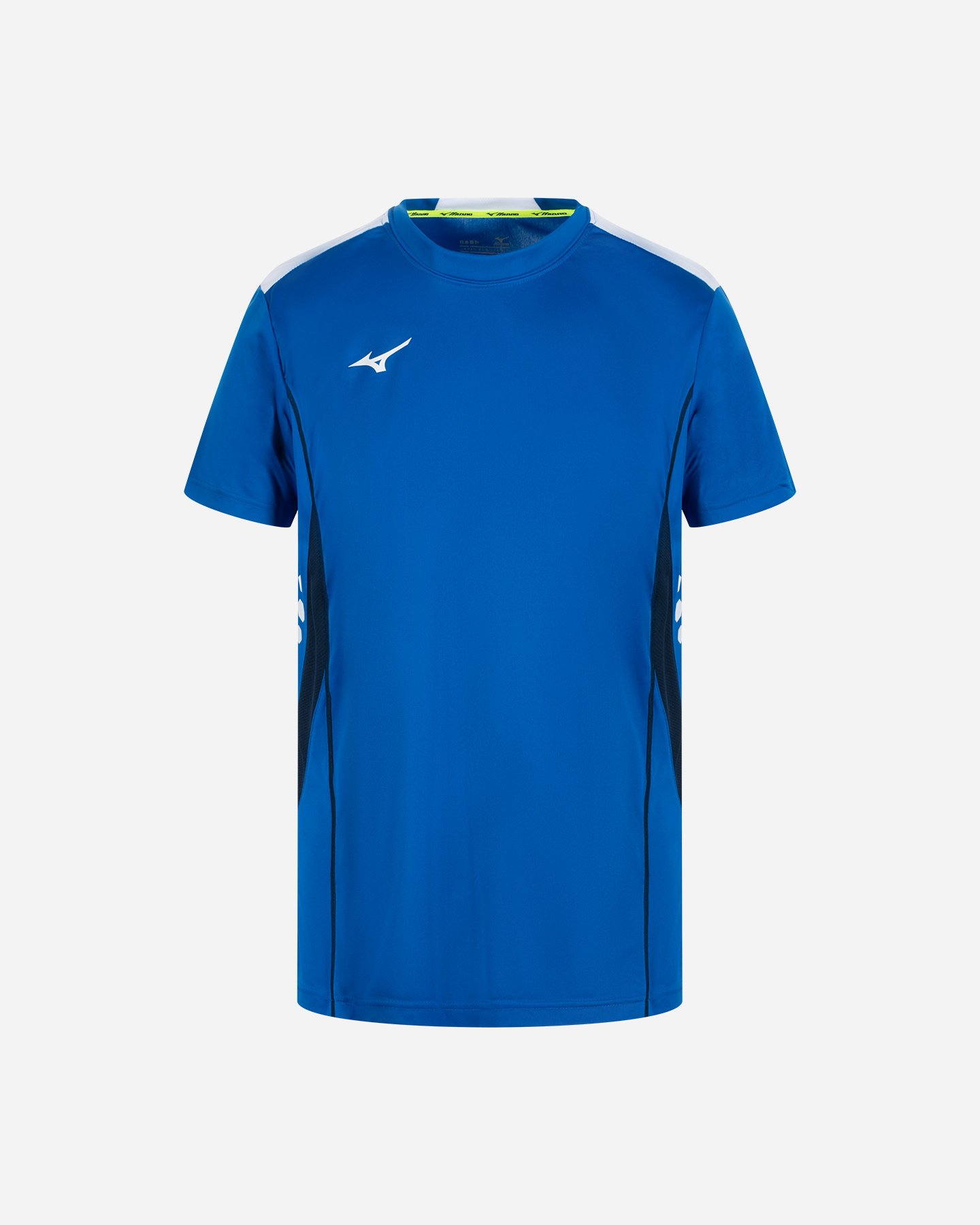 T-shirt tennis MIZUNO TEAM HEX M - Blu - 0 | Cisalfa Sport