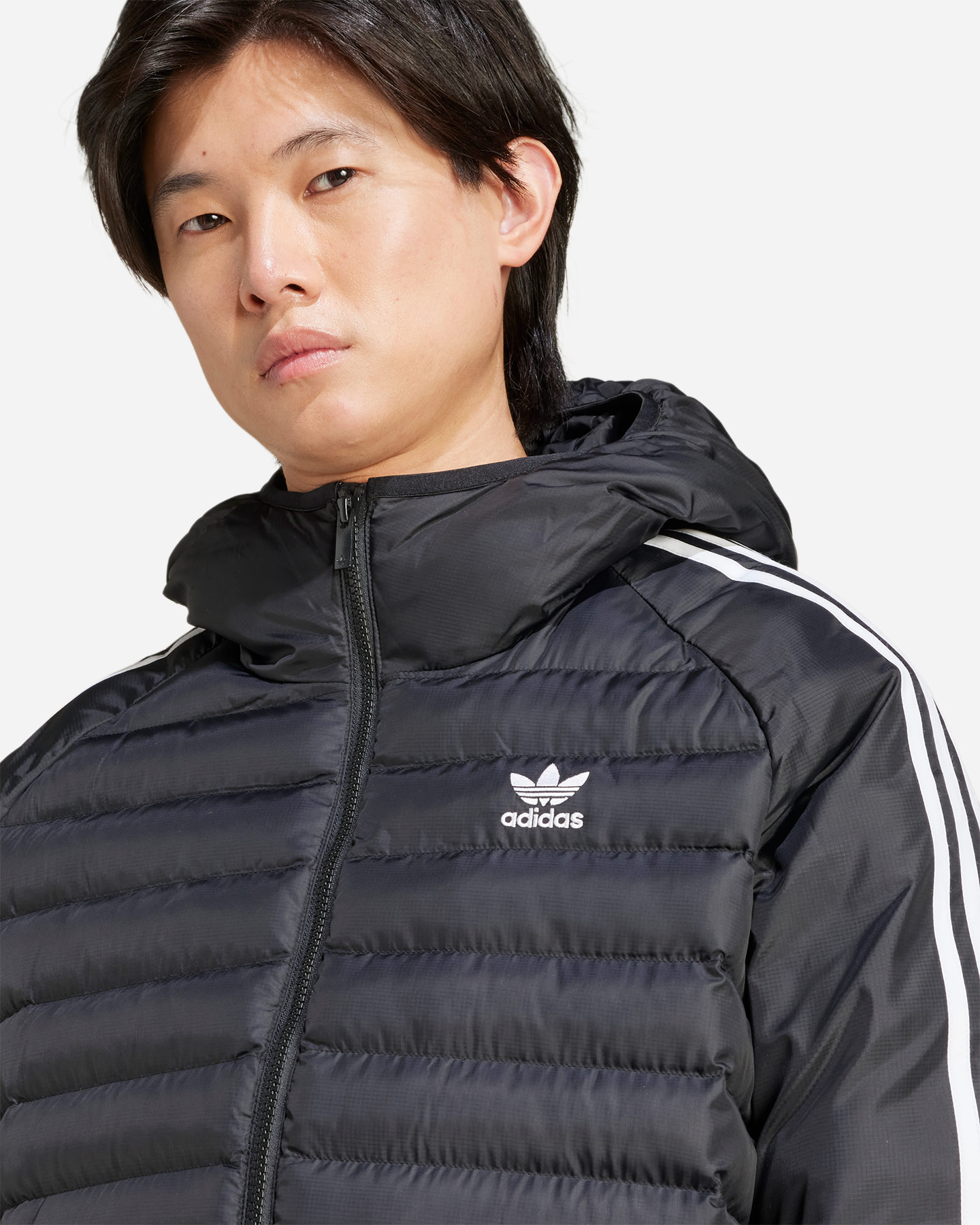 Giubbotto ADIDAS PUFFER 3STRIPES M - Nero - 5 | Cisalfa Sport
