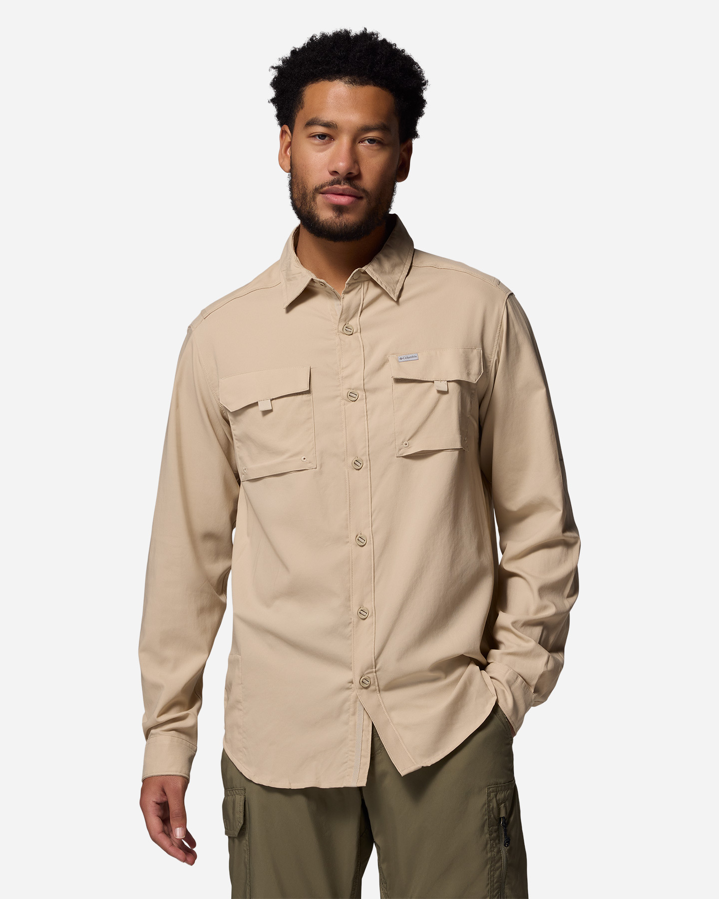 Camicia COLUMBIA SILVER RIDGE UTILITY II M - Beige - 0 | Cisalfa Sport